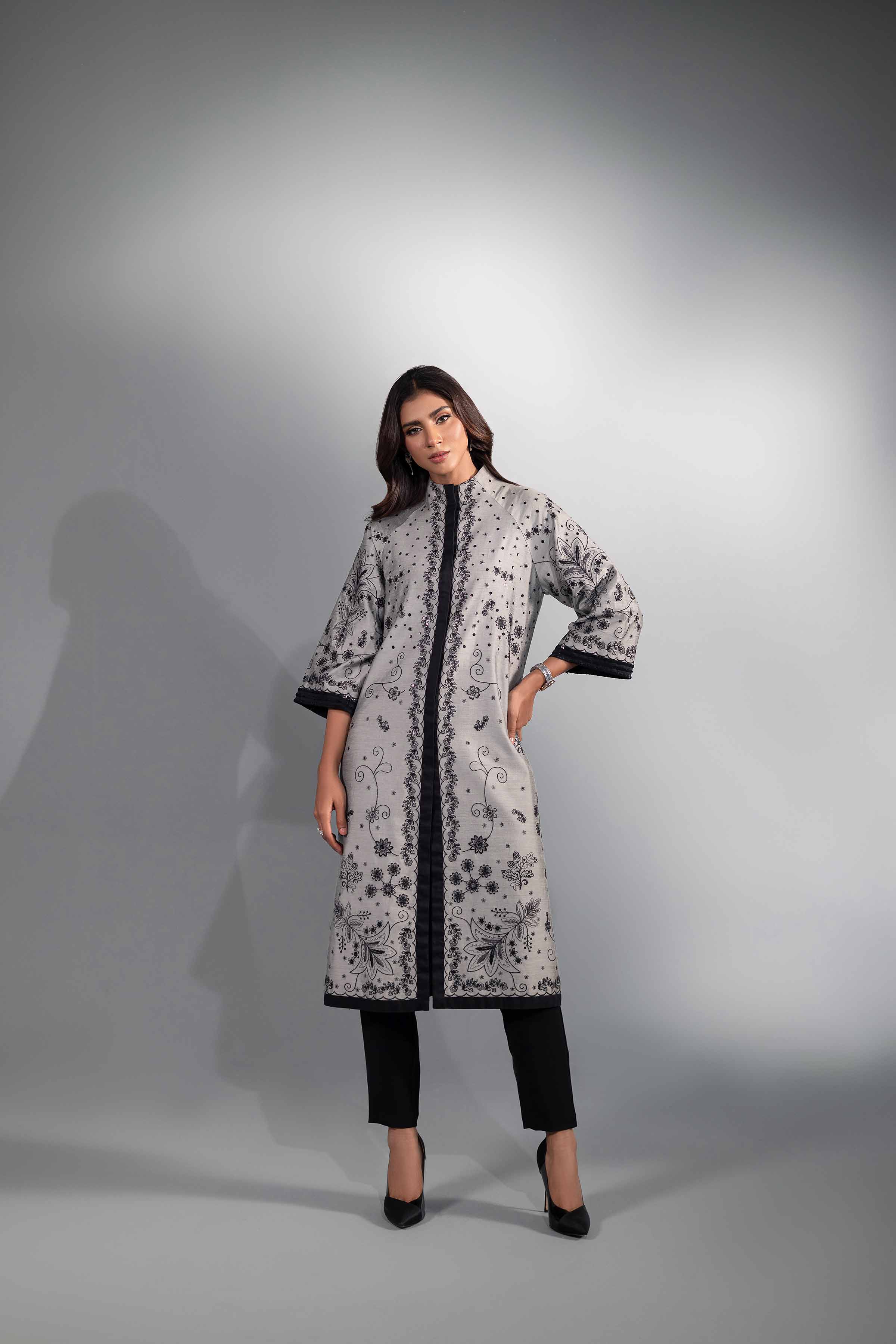 Embroidered Jacket - KFW24-36