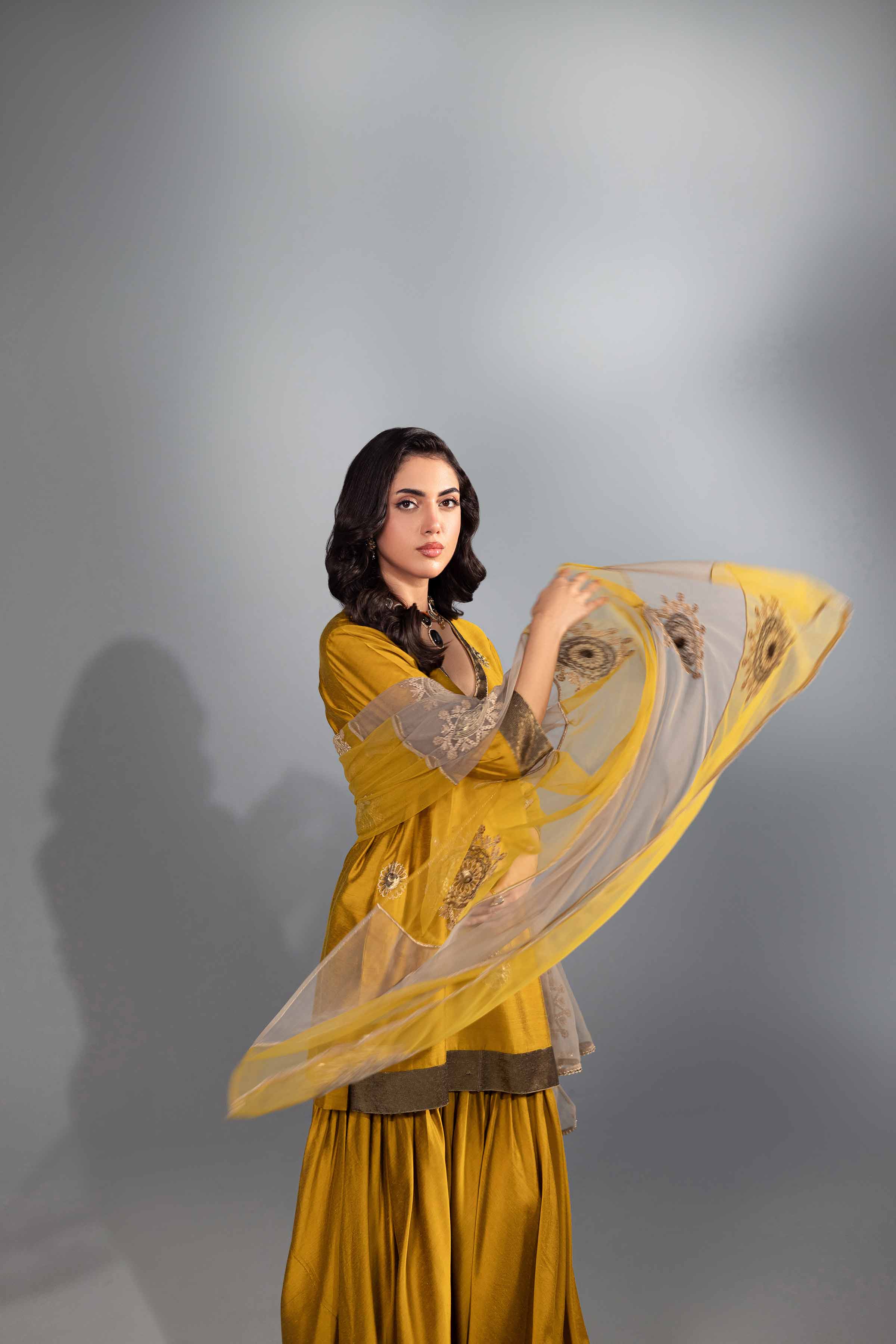 3 Piece - Embroidered Suit - KFW24-37