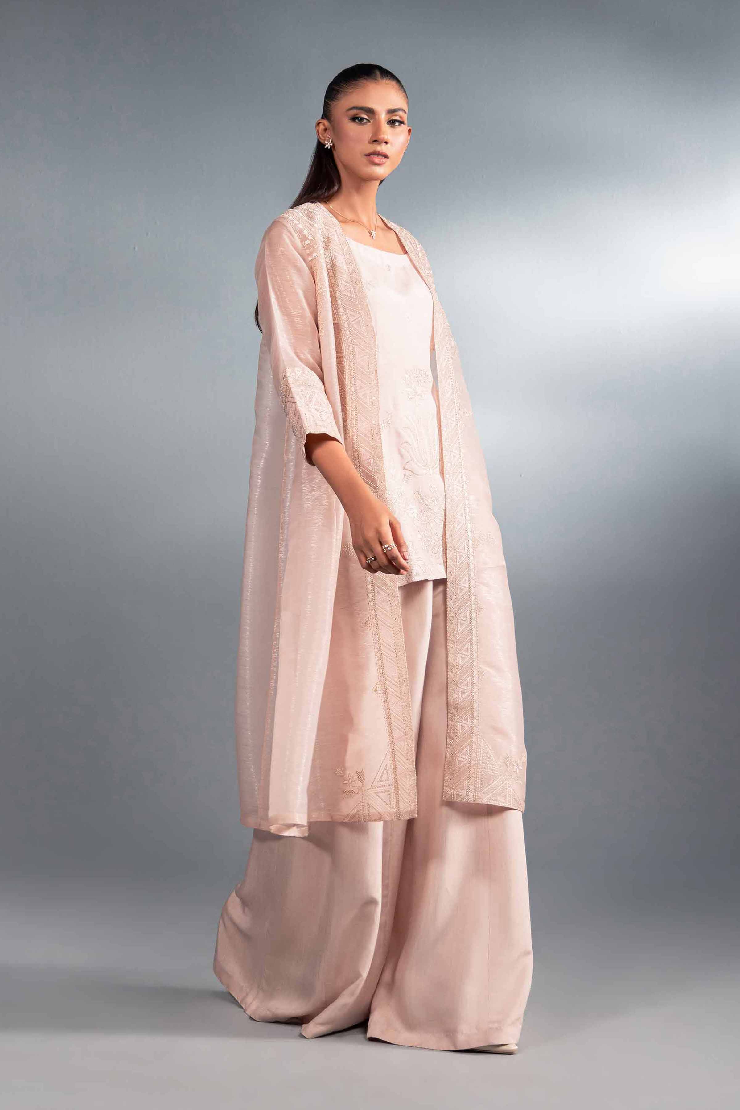 3 Piece - Embroidered Suit - KFW24-46