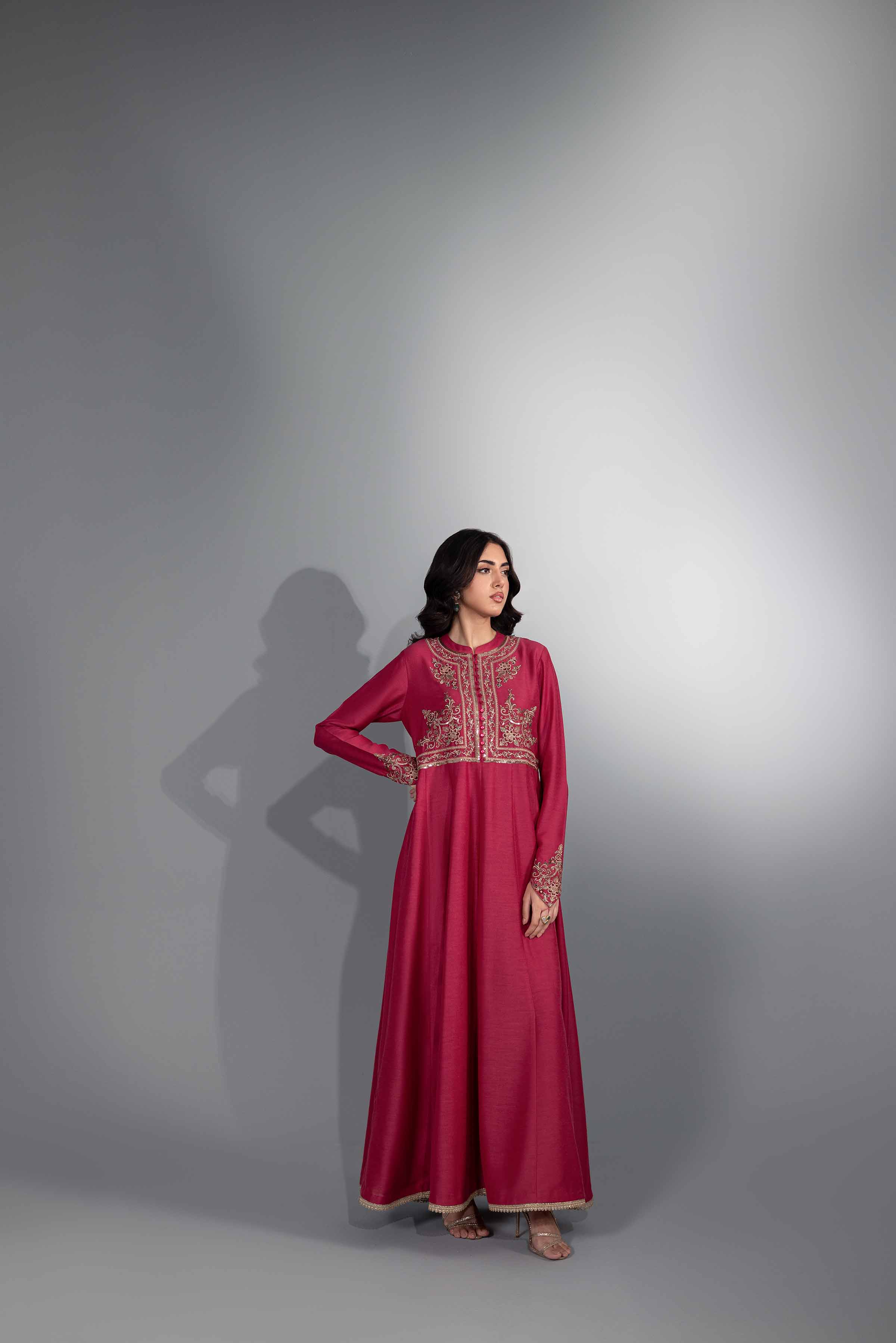 Embroidered Dress - KFW24-47