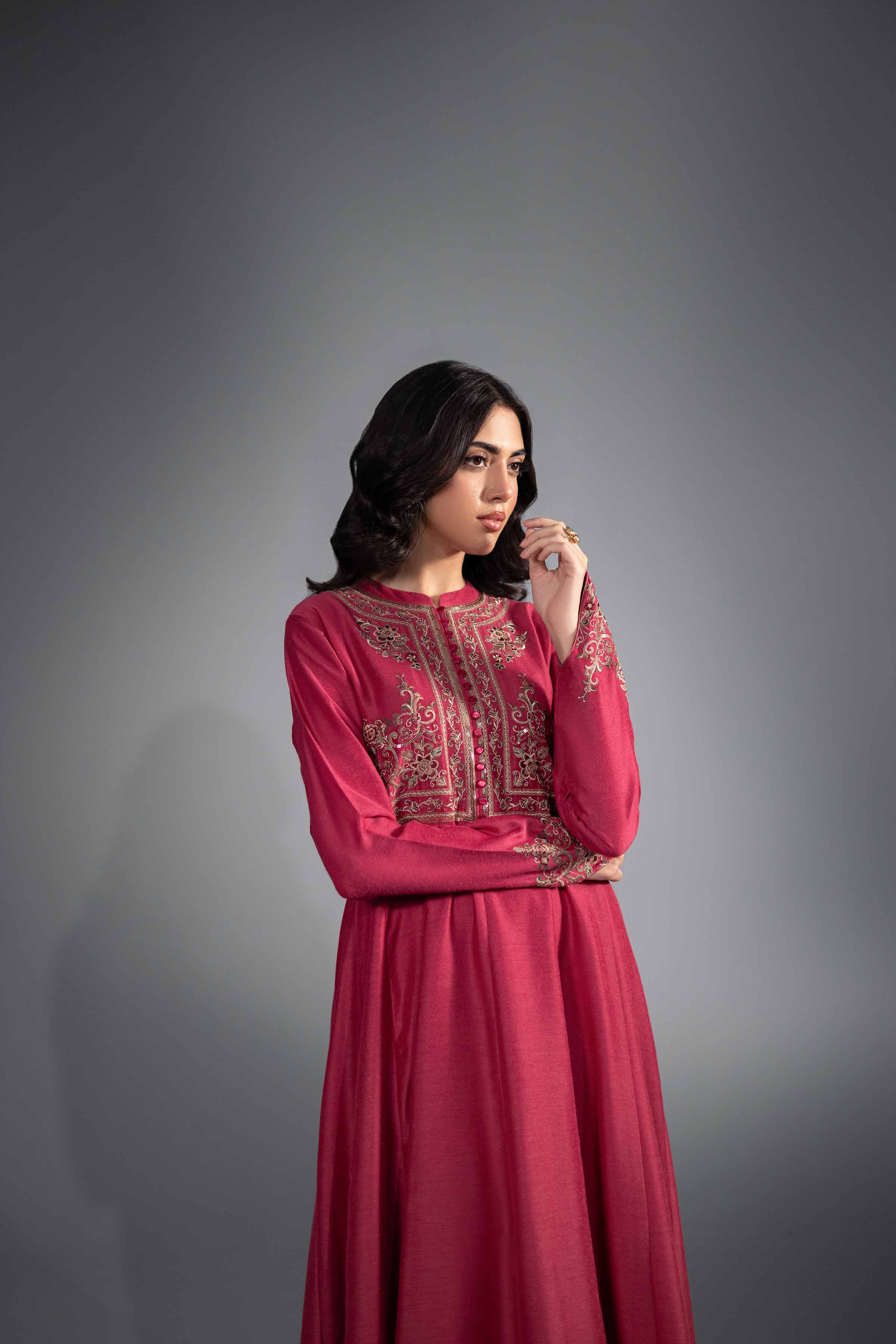 Embroidered Dress - KFW24-47