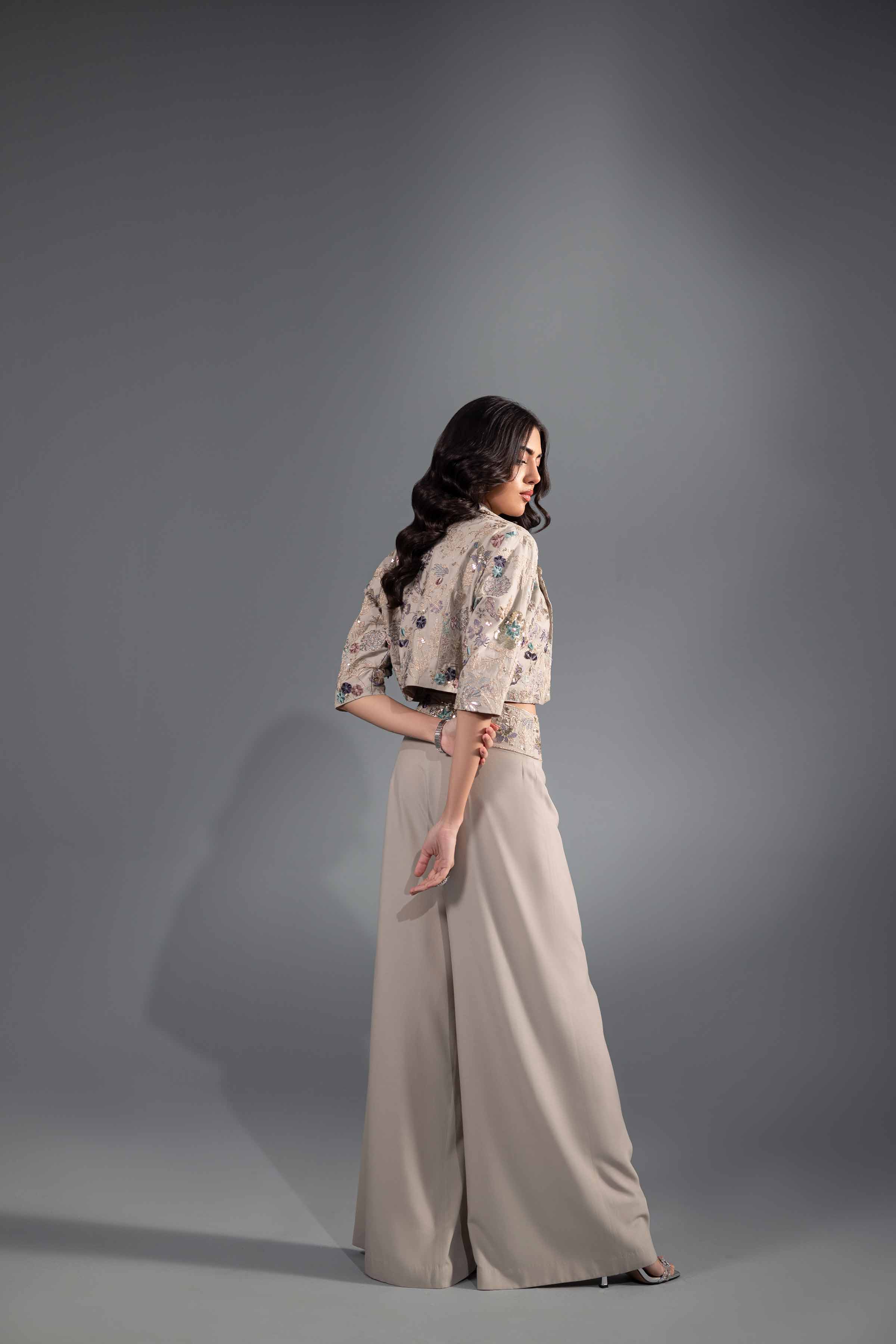 3 Piece - Embroidered Suit - KFW24-48