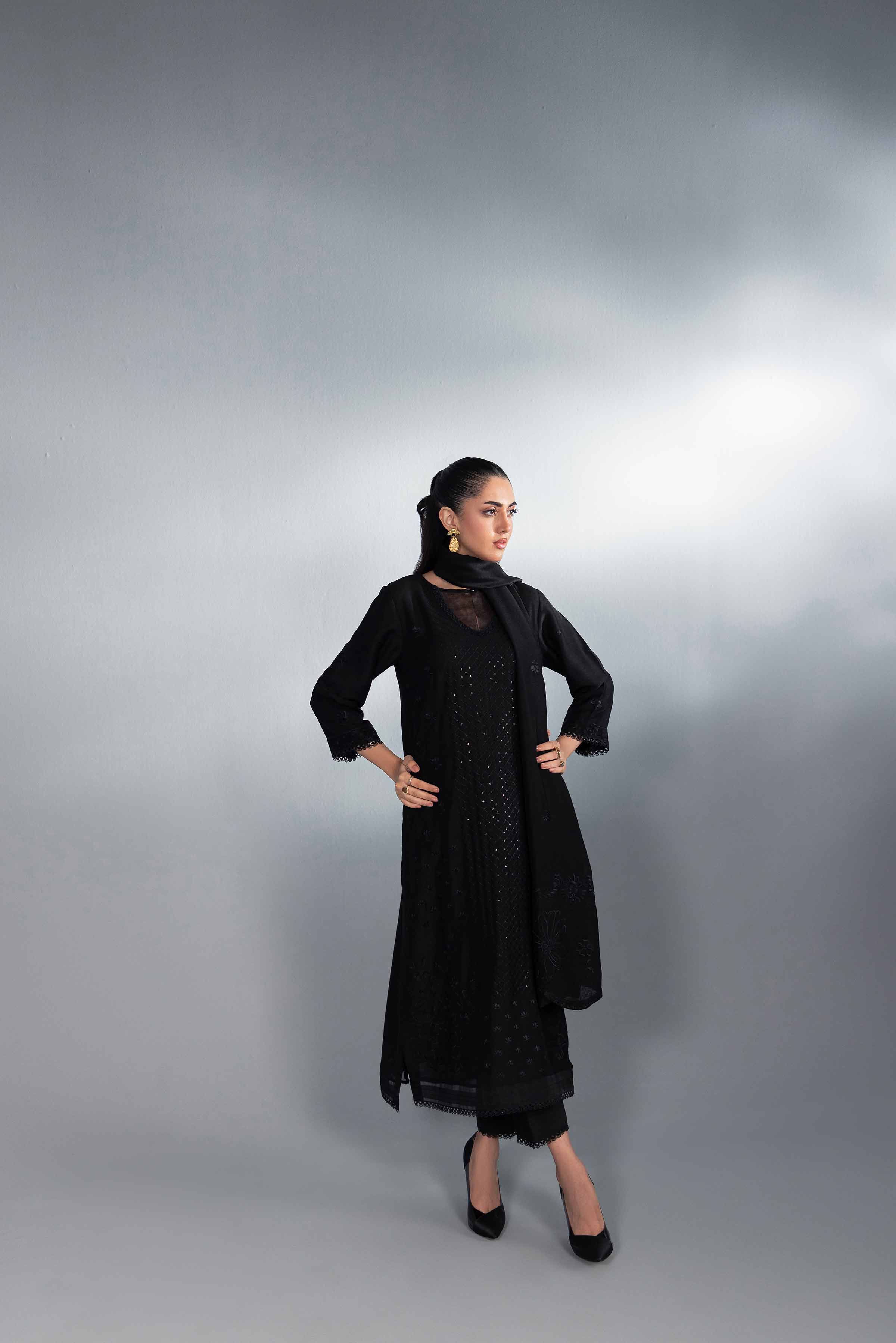 3 Piece - Embroidered Suit - KFW24-51