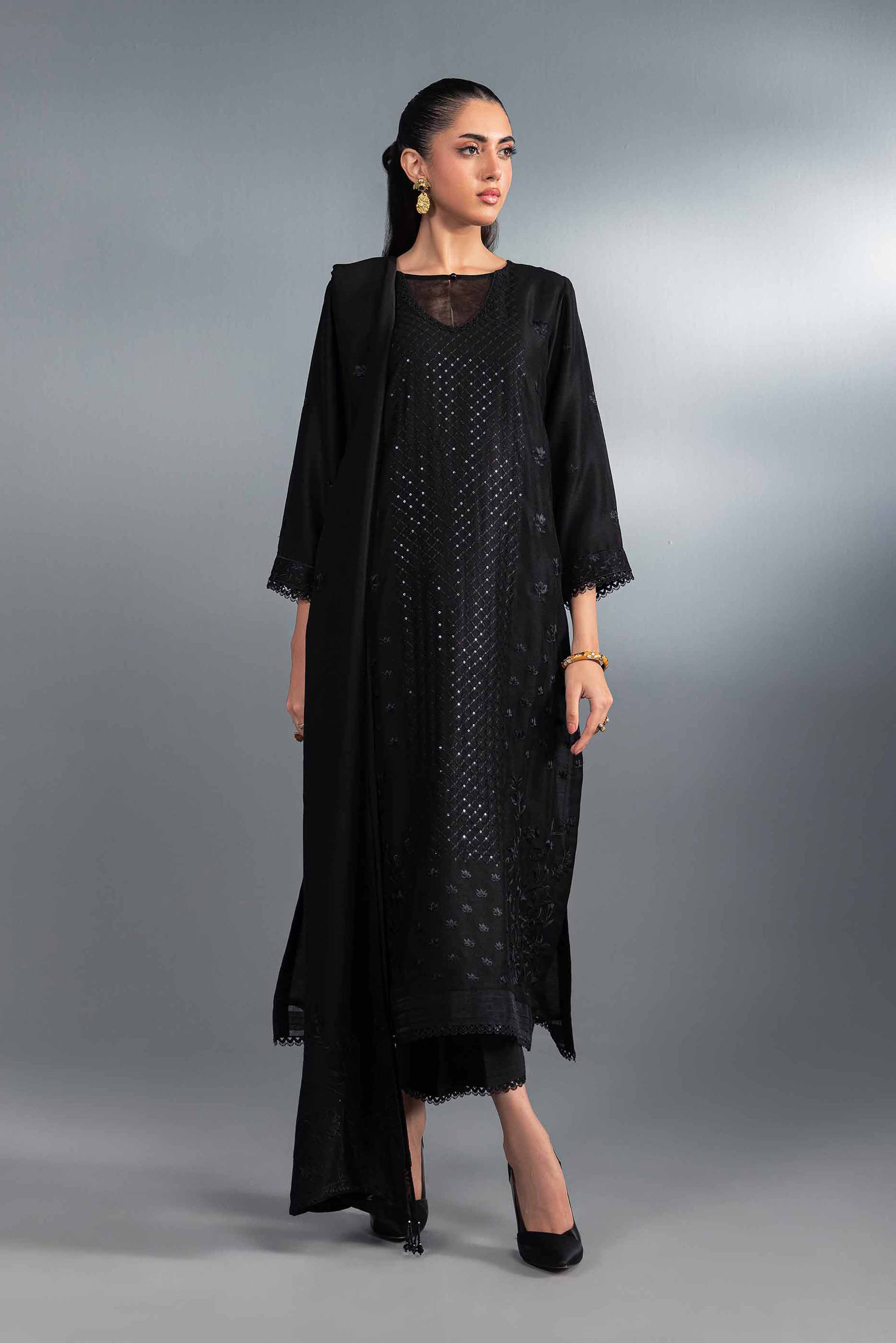 3 Piece - Embroidered Suit - KFW24-51