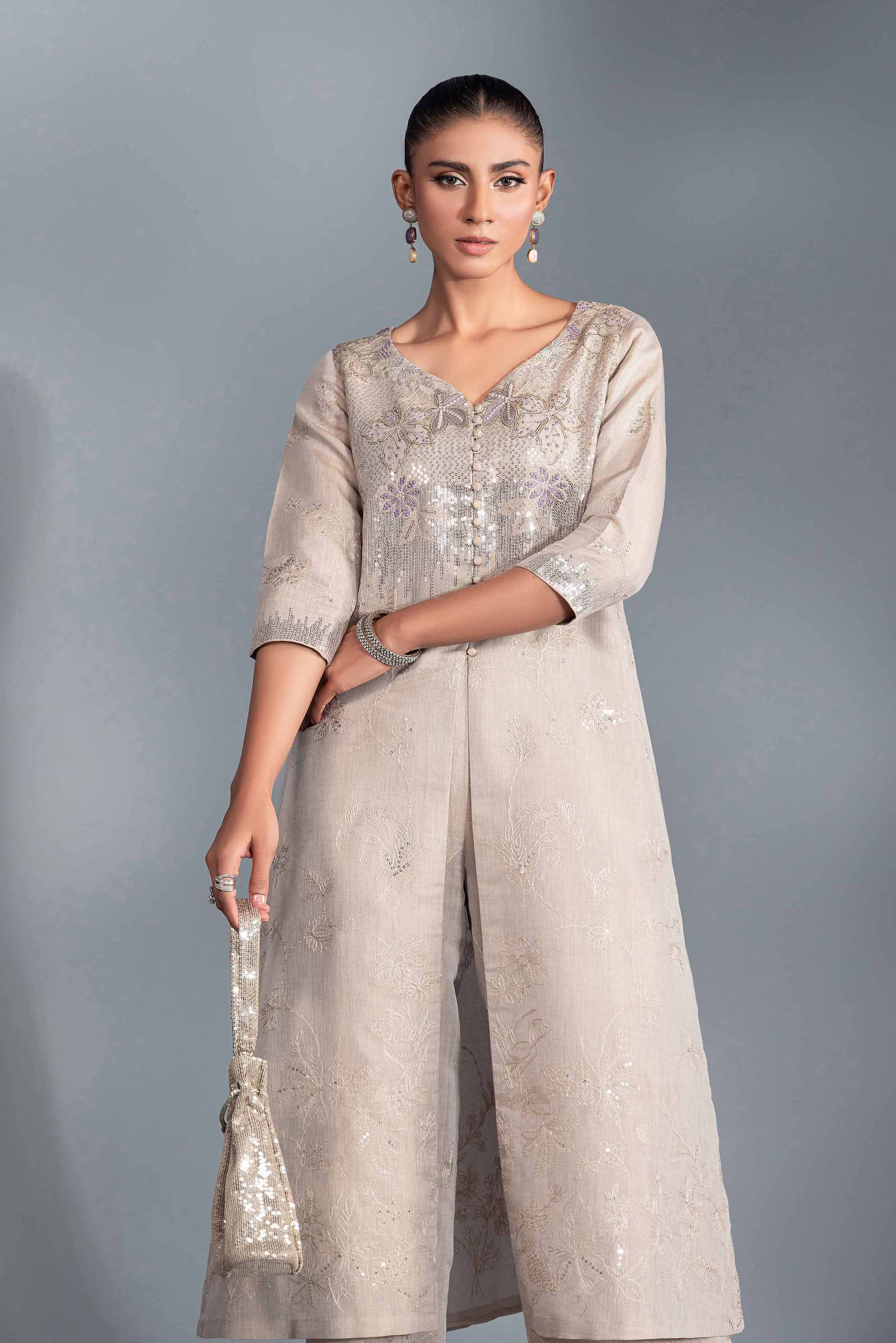 2 Piece - Embroidered Suit - KFW24-54