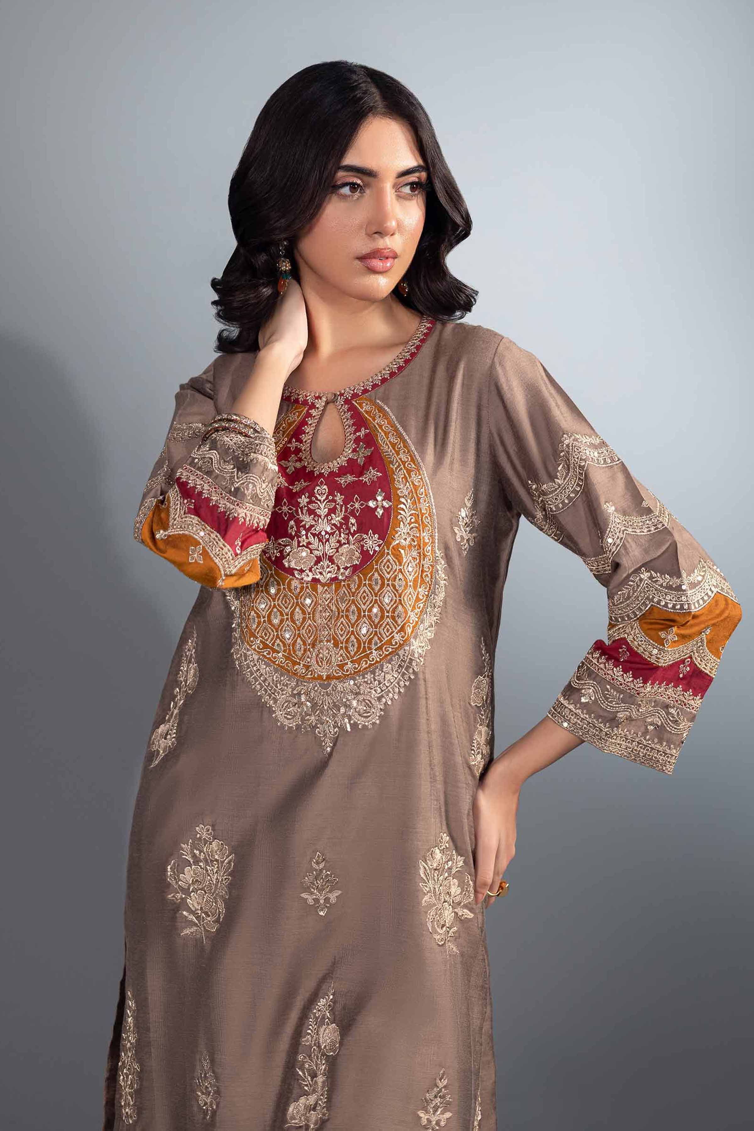 2 Piece - Embroidered Suit - KFW24-56
