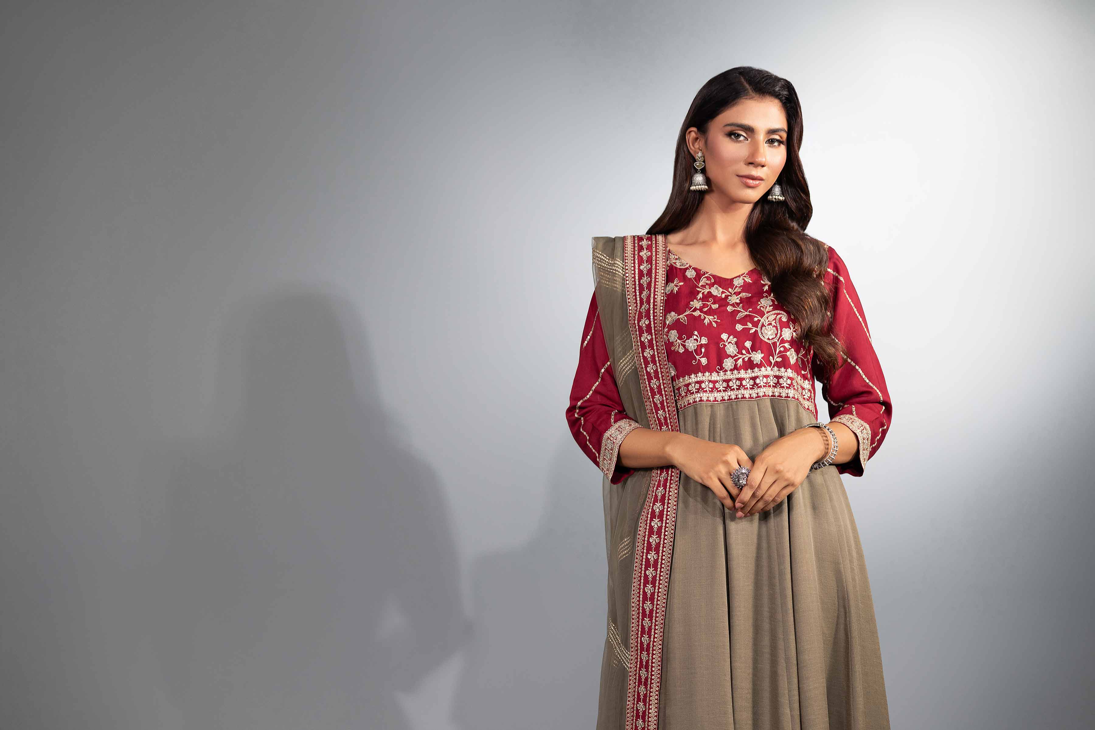 2 Piece - Embroidered Suit - KFW24-61
