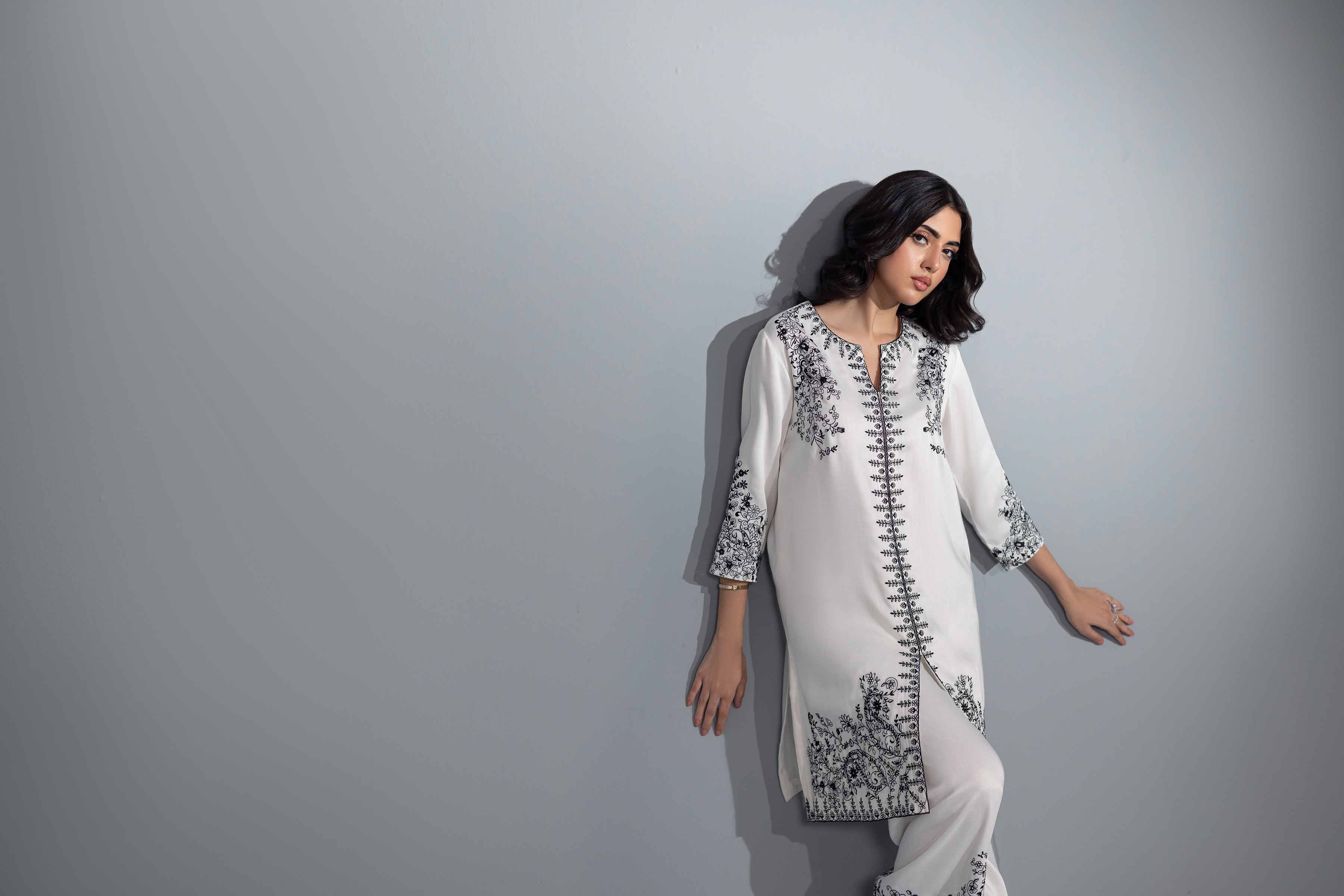 2 Piece - Embroidered Suit - KFW24-67