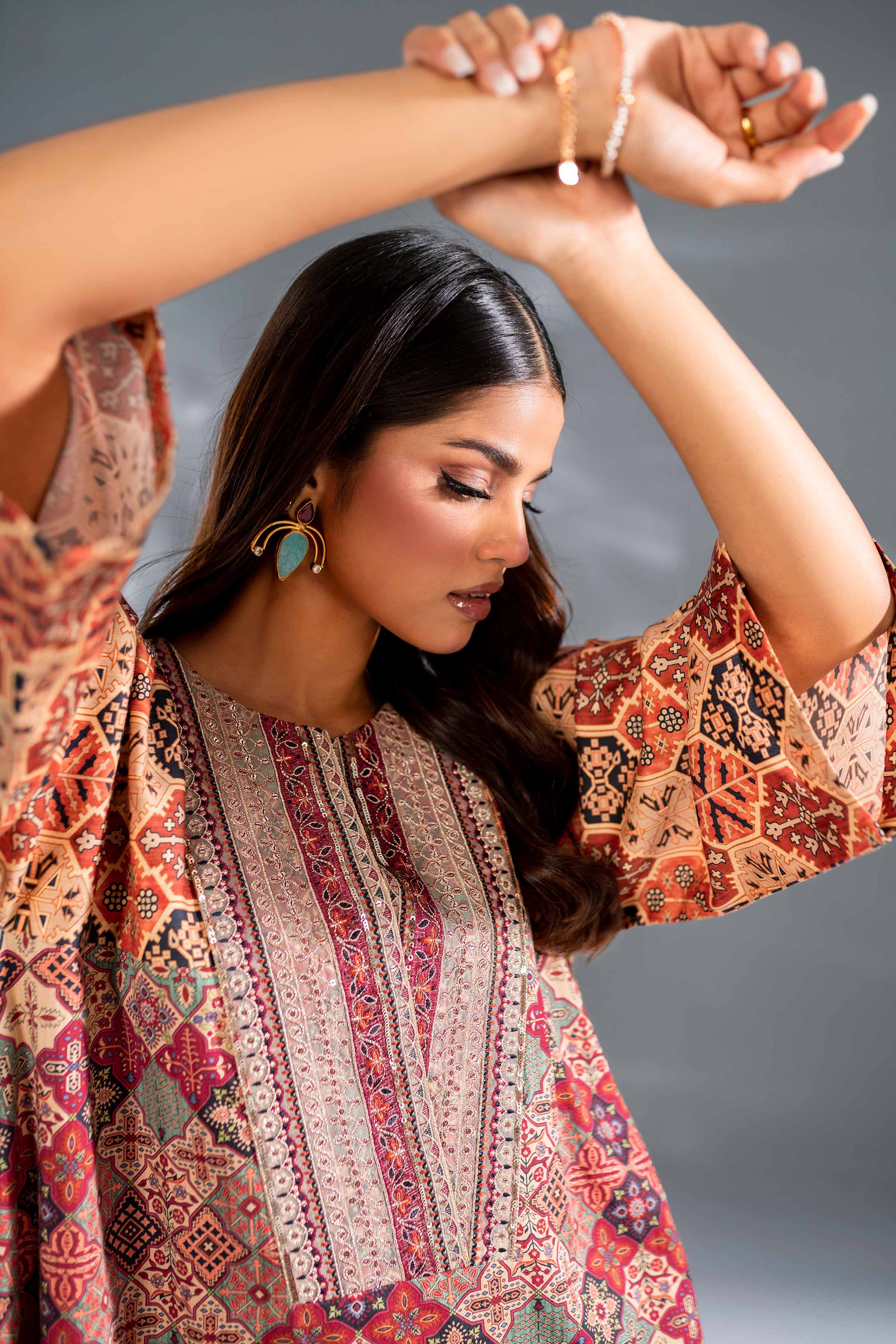 2 Piece - Printed Suit - KFW24-94
