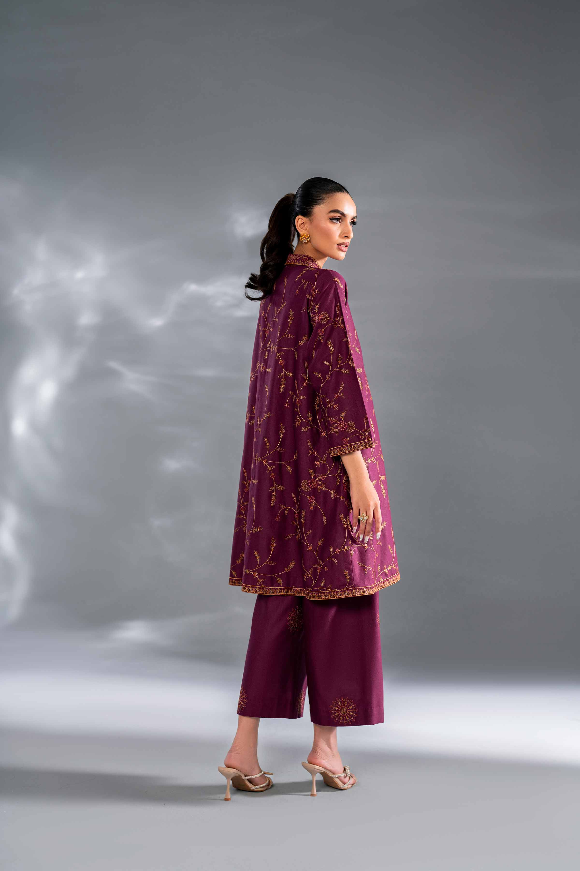 2 Piece - Embroidered Suit - KFW24-95