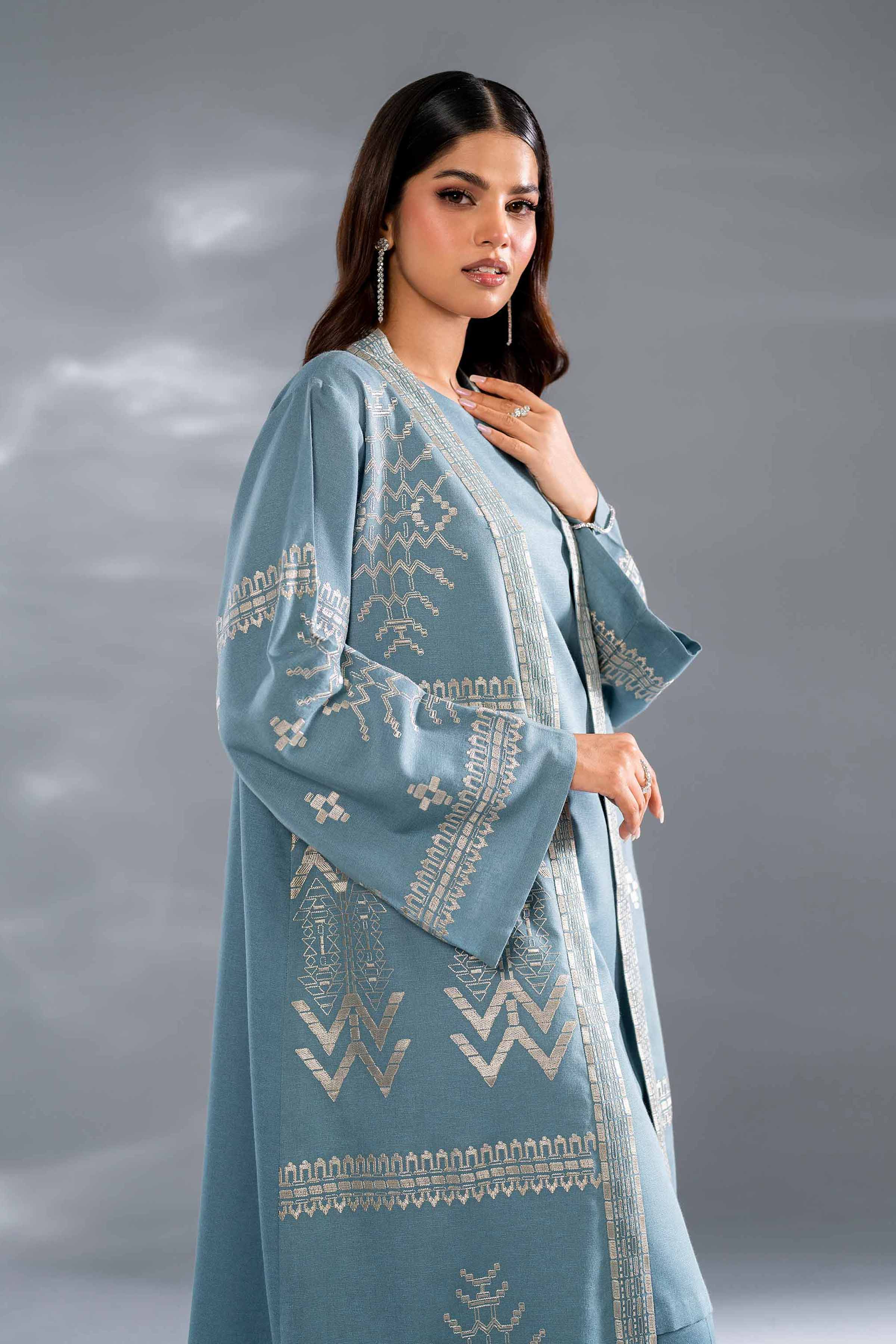3 Piece - Embroidered Suit - KFW24-98