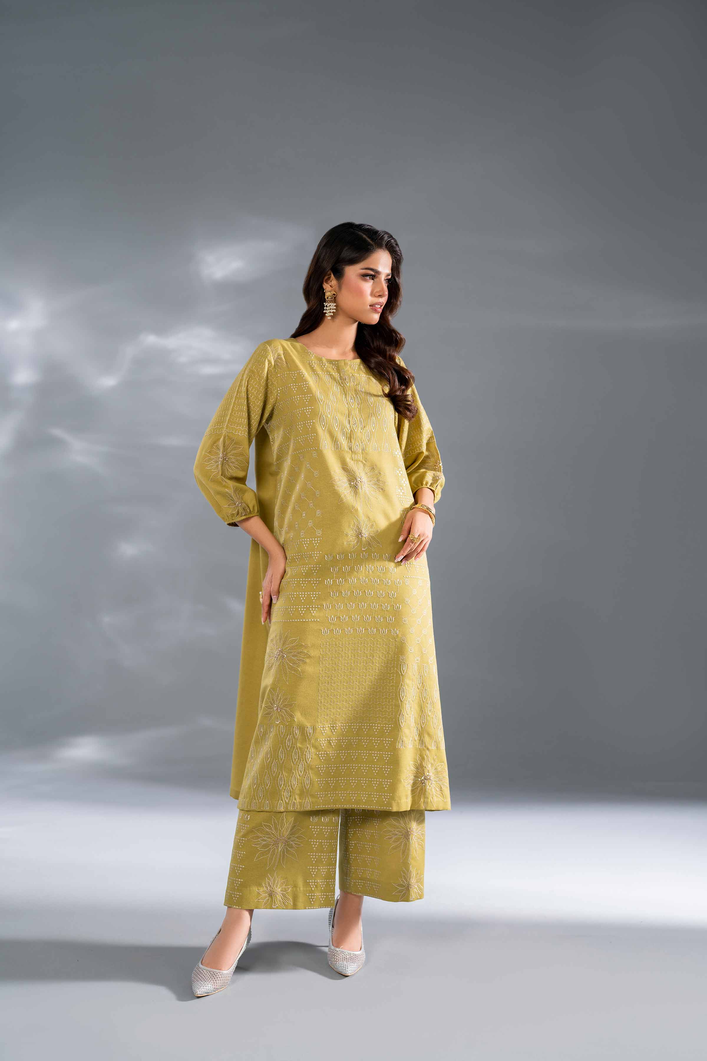 2 Piece - Embroidered Suit - KFW24-99