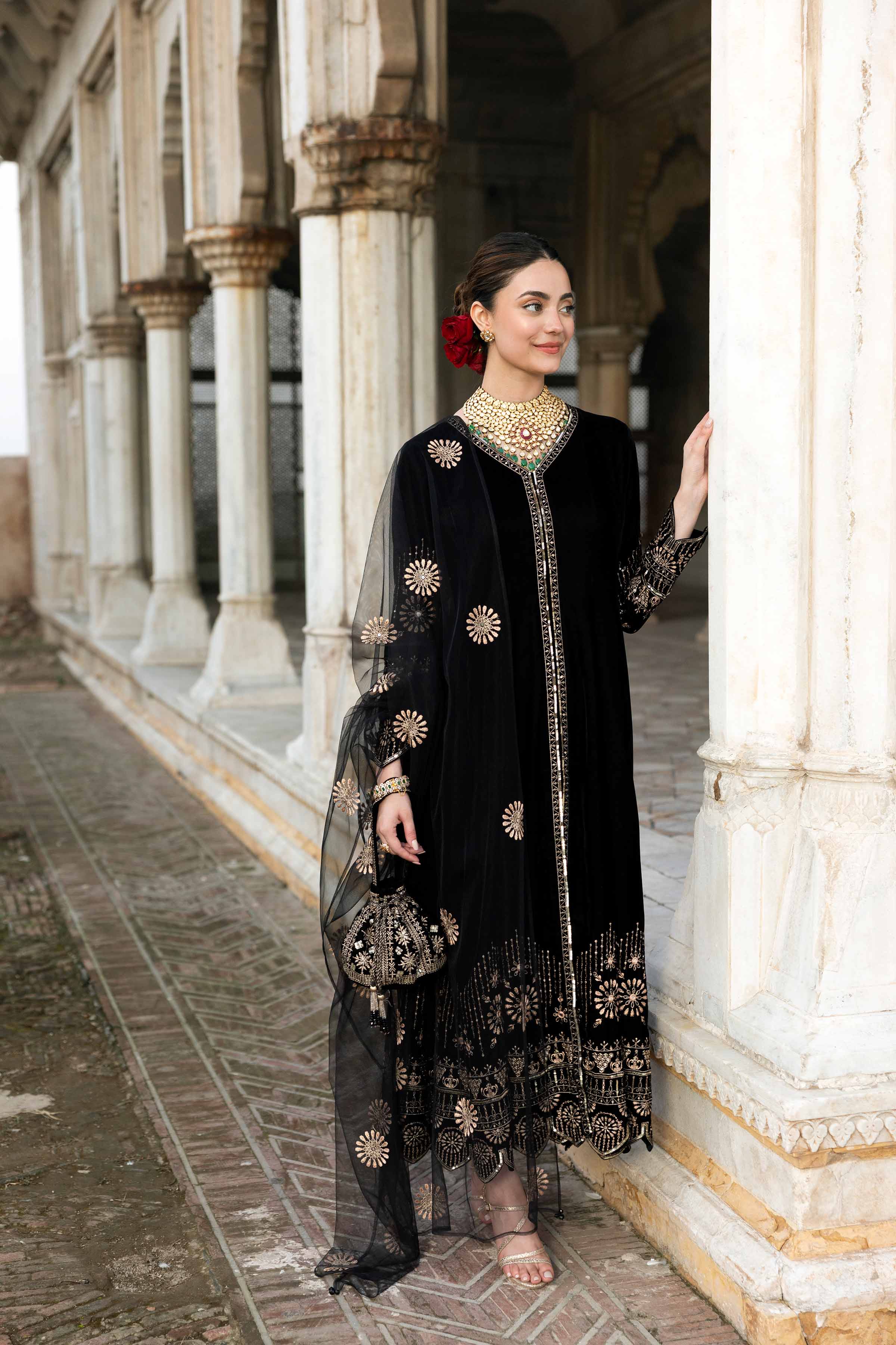 3 Piece - Embroidered Suit - KFW25-02