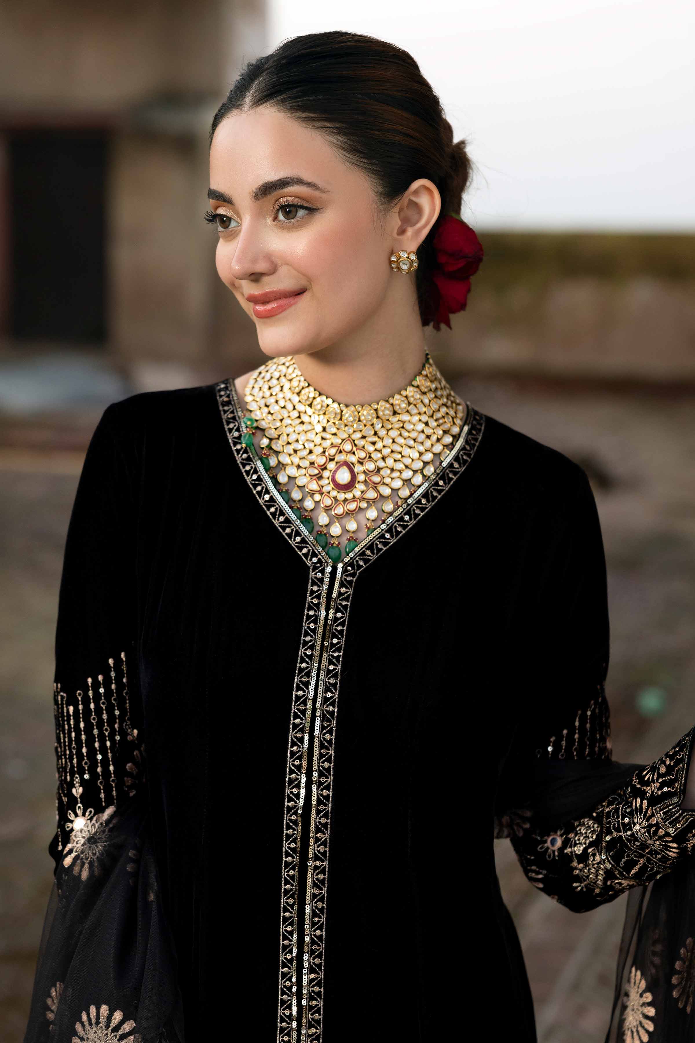 3 Piece - Embroidered Suit - KFW25-02