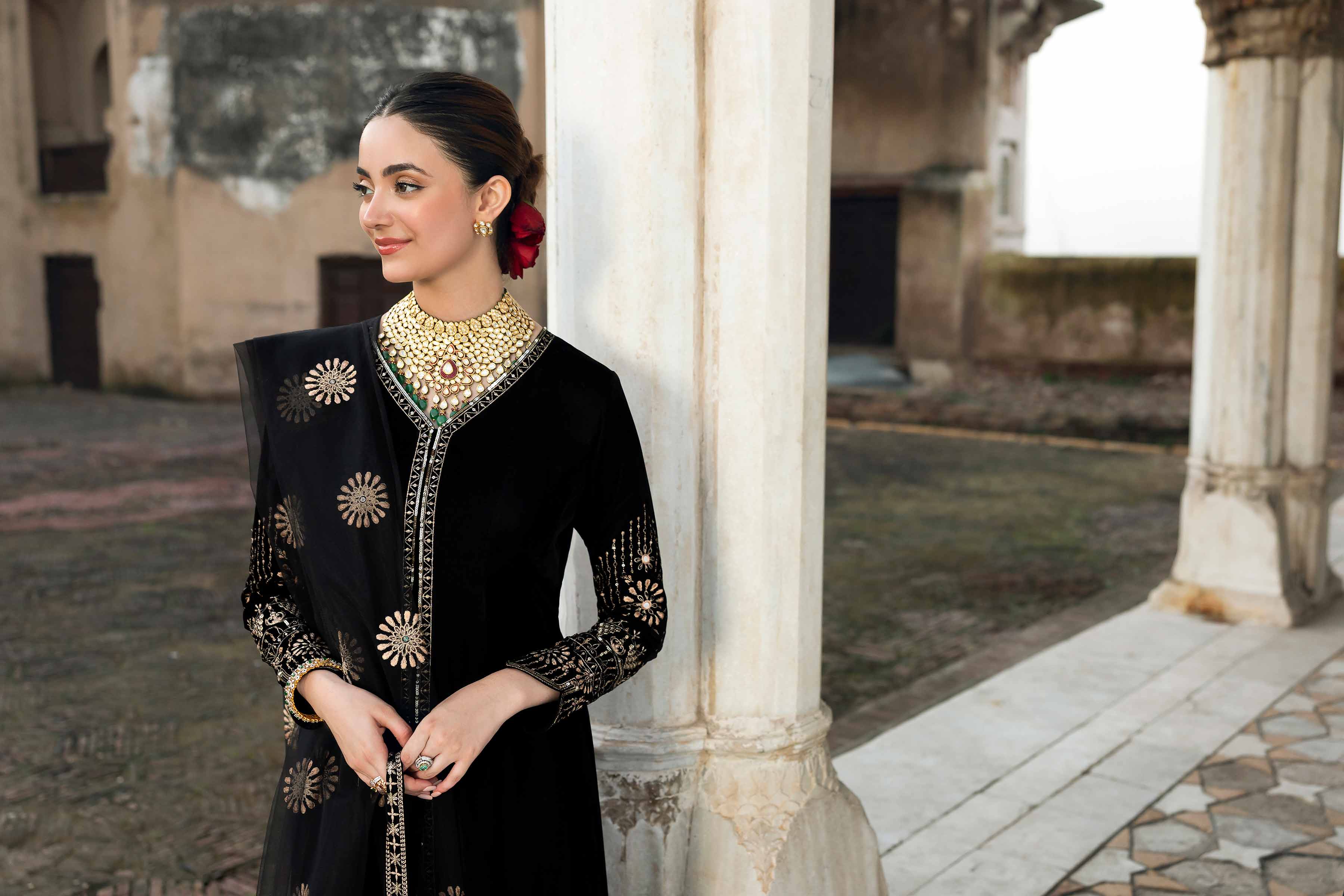 3 Piece - Embroidered Suit - KFW25-02