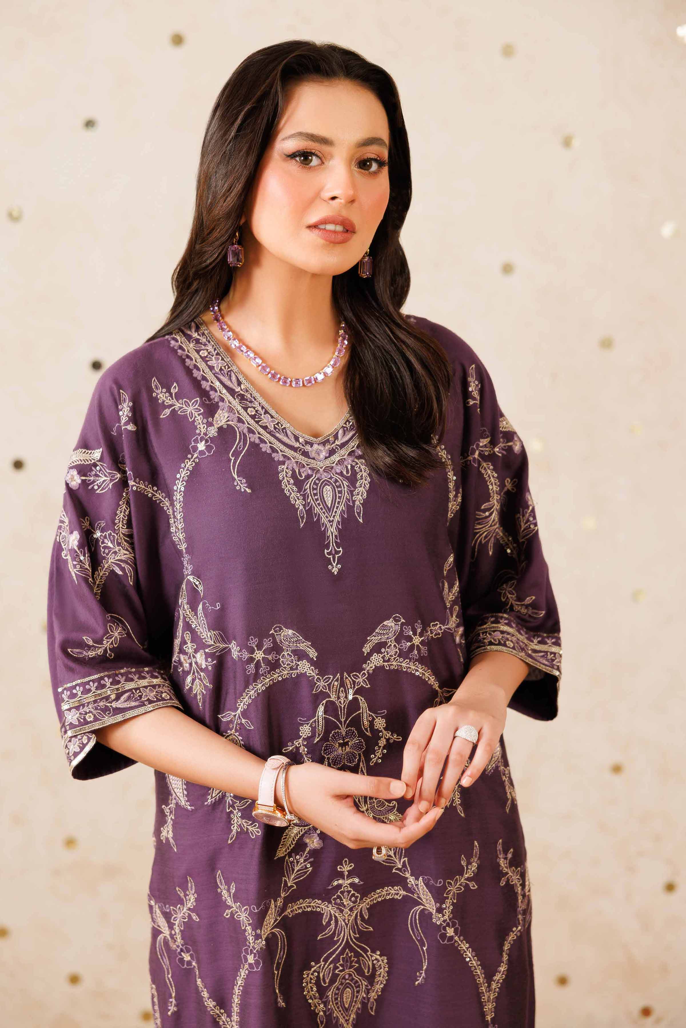 2 Piece - Embroidered Suit - KFW25-03 for Women - Pret Collection | Nishat | Shop Online