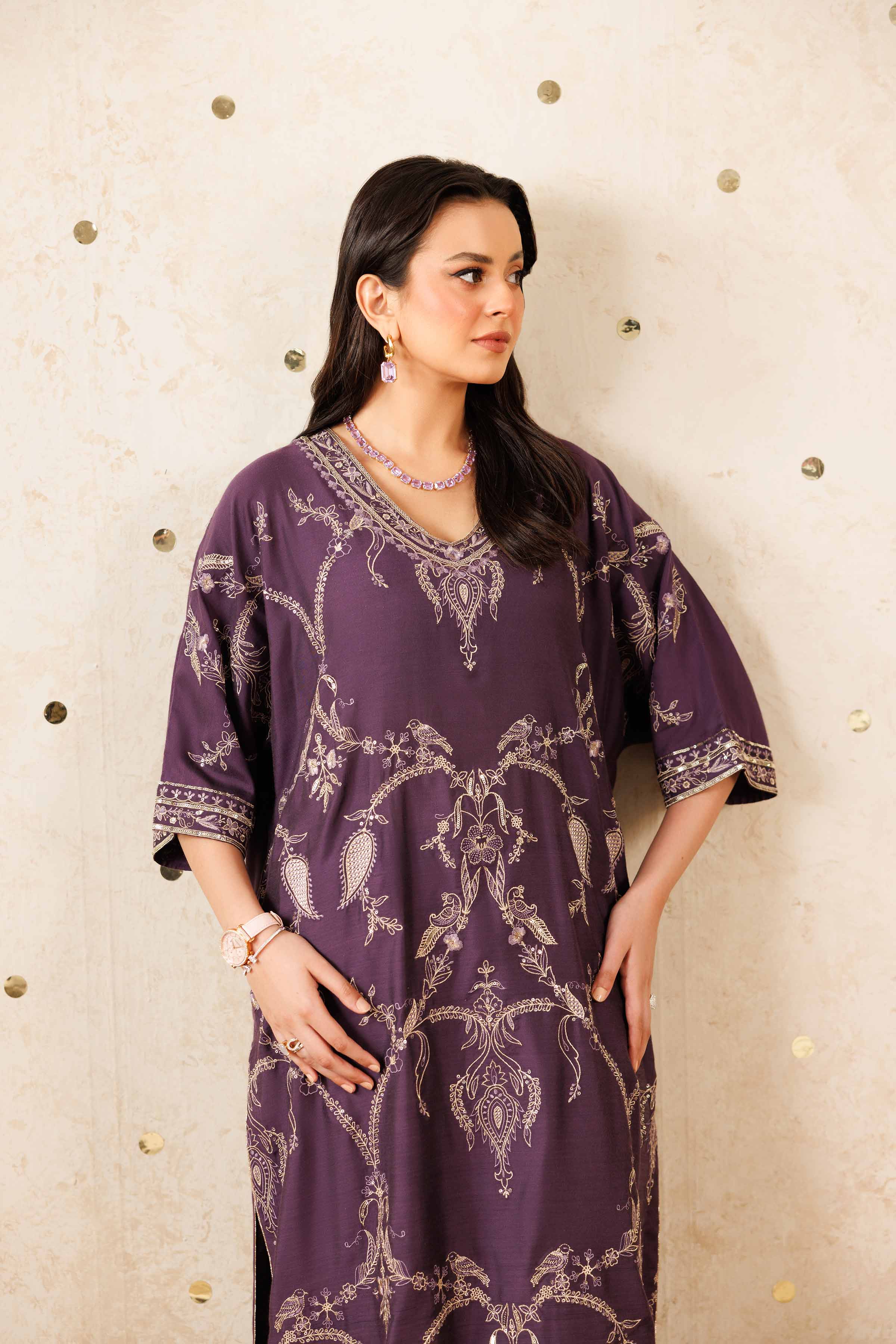 2 Piece - Embroidered Suit - KFW25-03 for Women - Pret Collection | Nishat | Shop Online