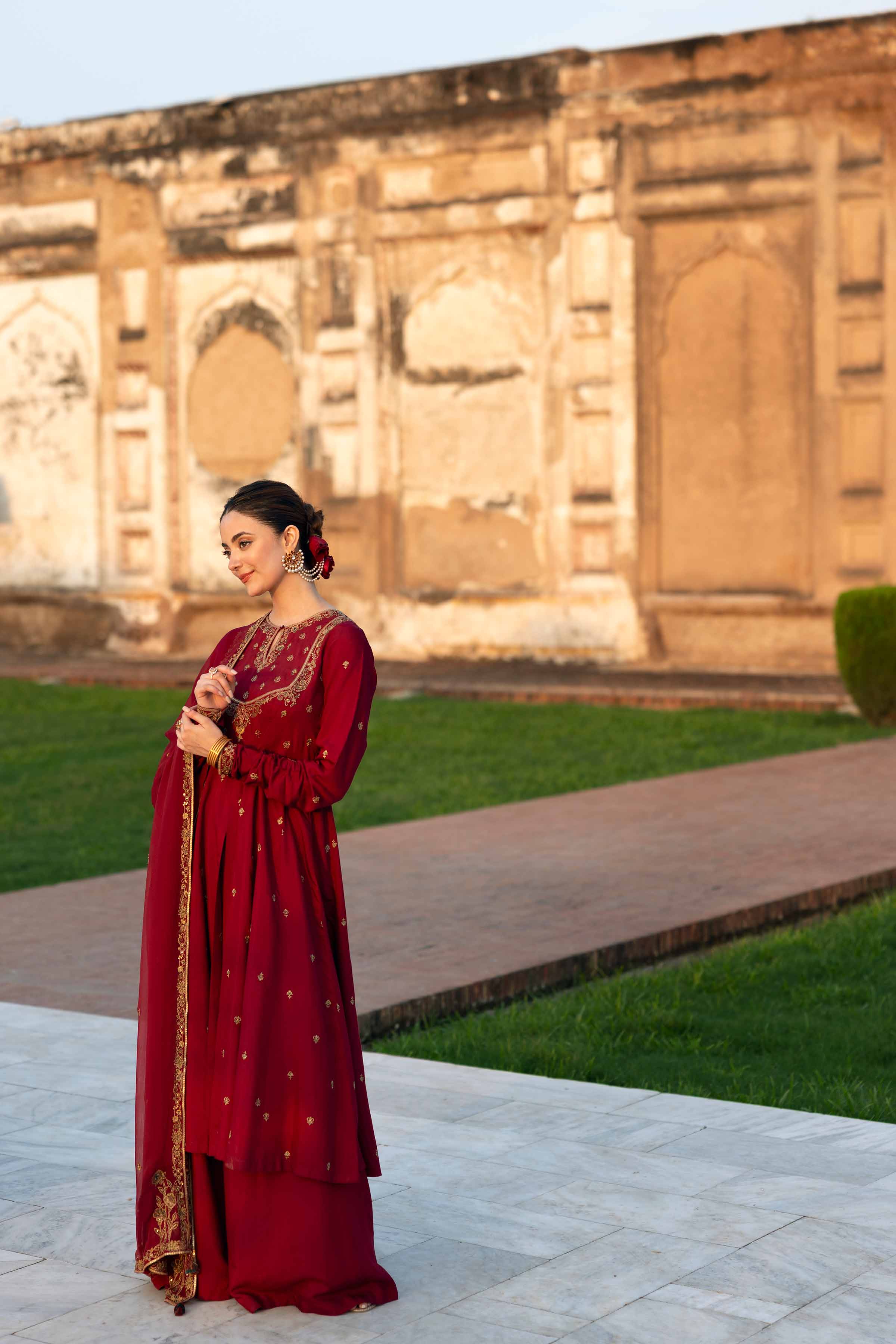 3 Piece - Embroidered Suit - KFW25-06