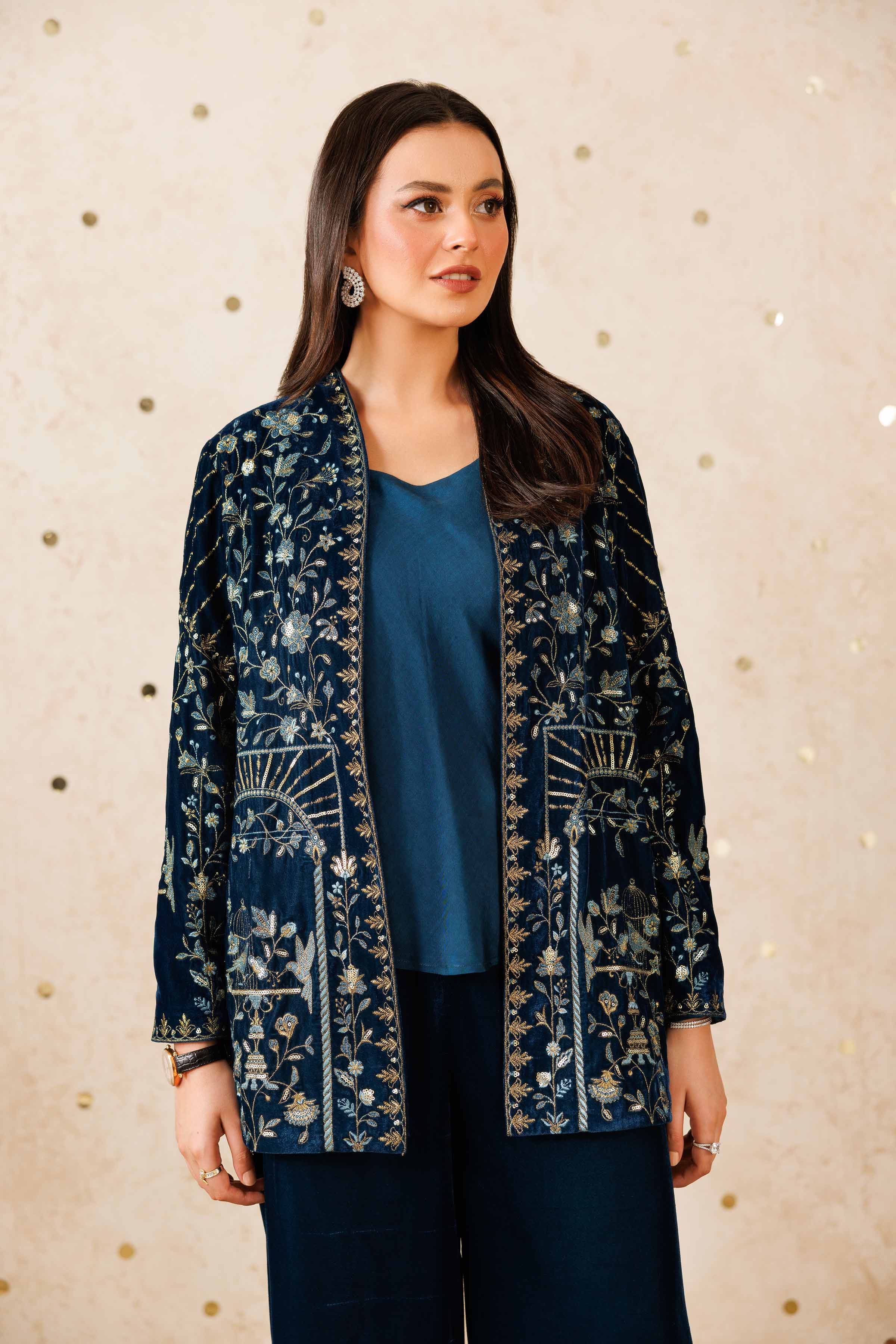 3 Piece - Embroidered Suit - KFW25-10 Luxury Pret Cross Season Edit 2025