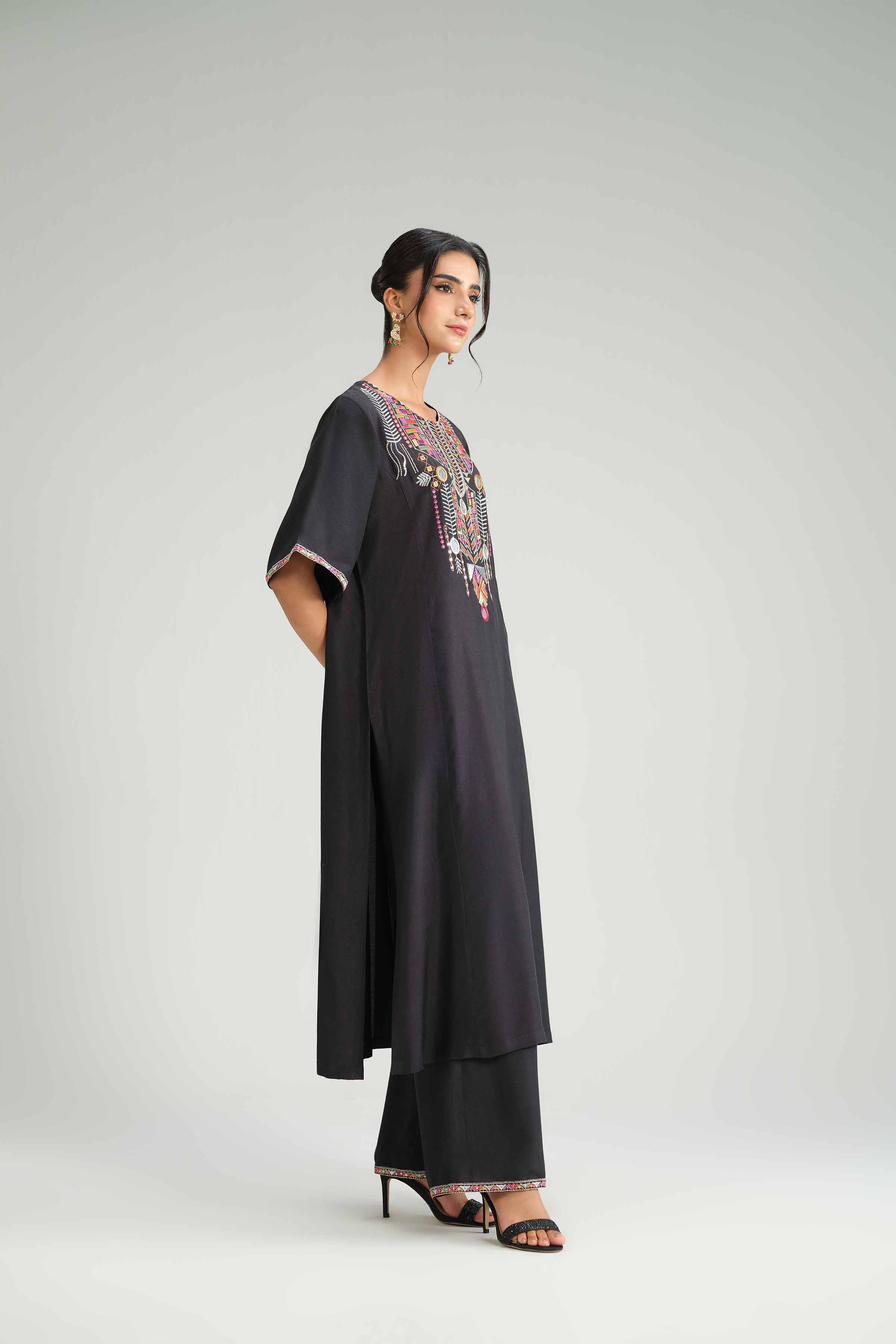 2 Piece - Embroidered Suit - KFW25-105 for Women - Pret Collection | Nishat | Shop Online