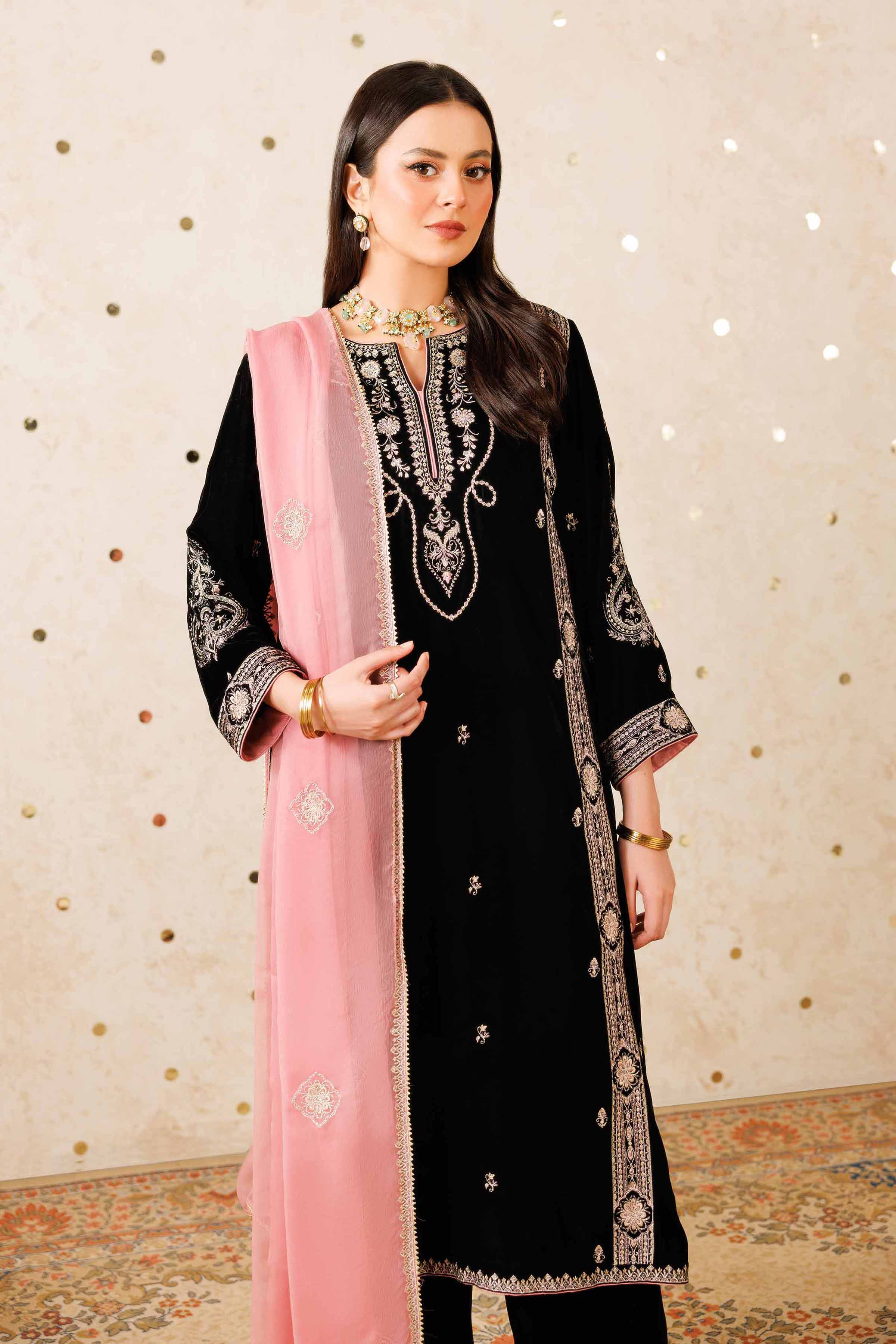 3 Piece - Embroidered Suit - KFW25-13