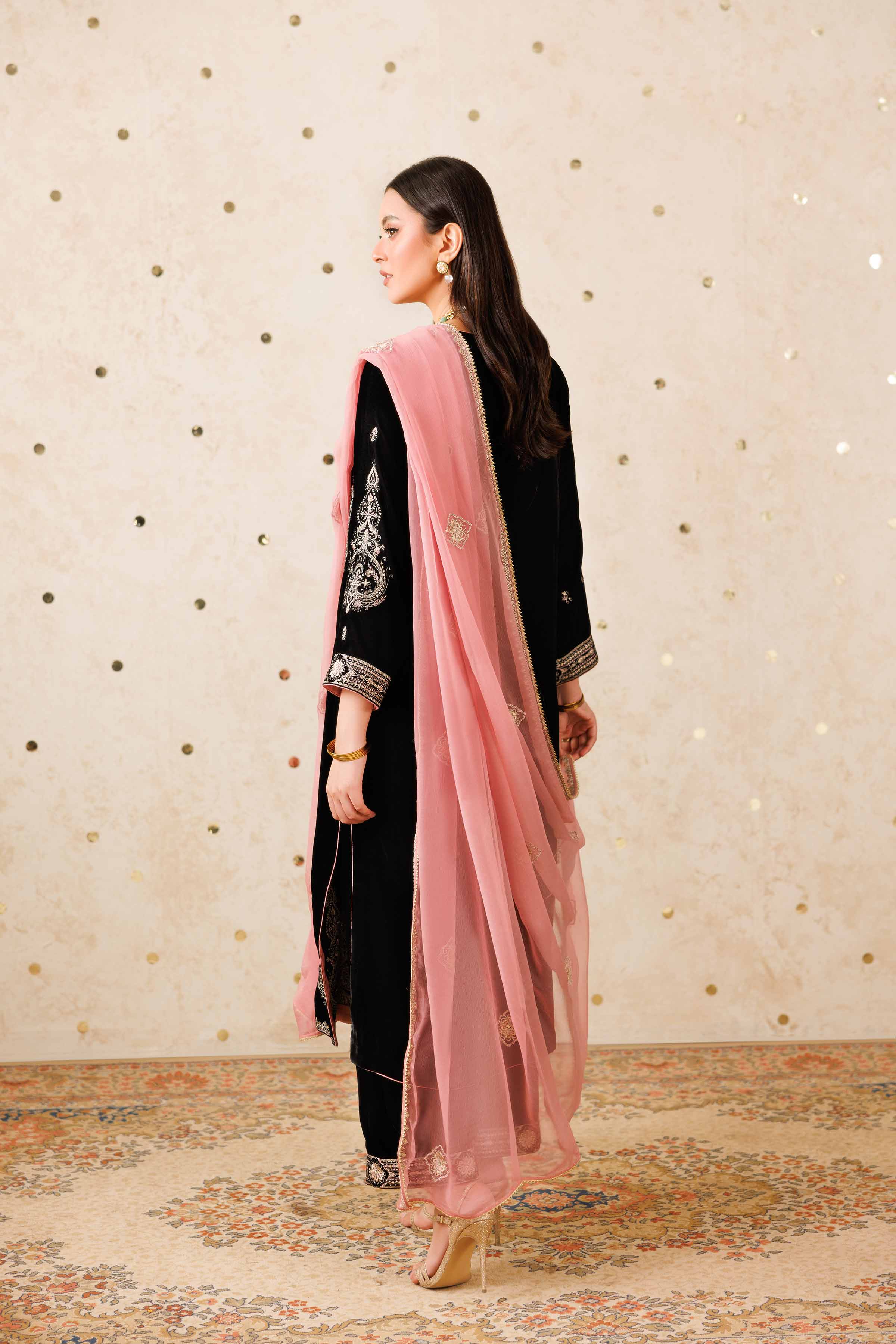 3 Piece - Embroidered Suit - KFW25-13