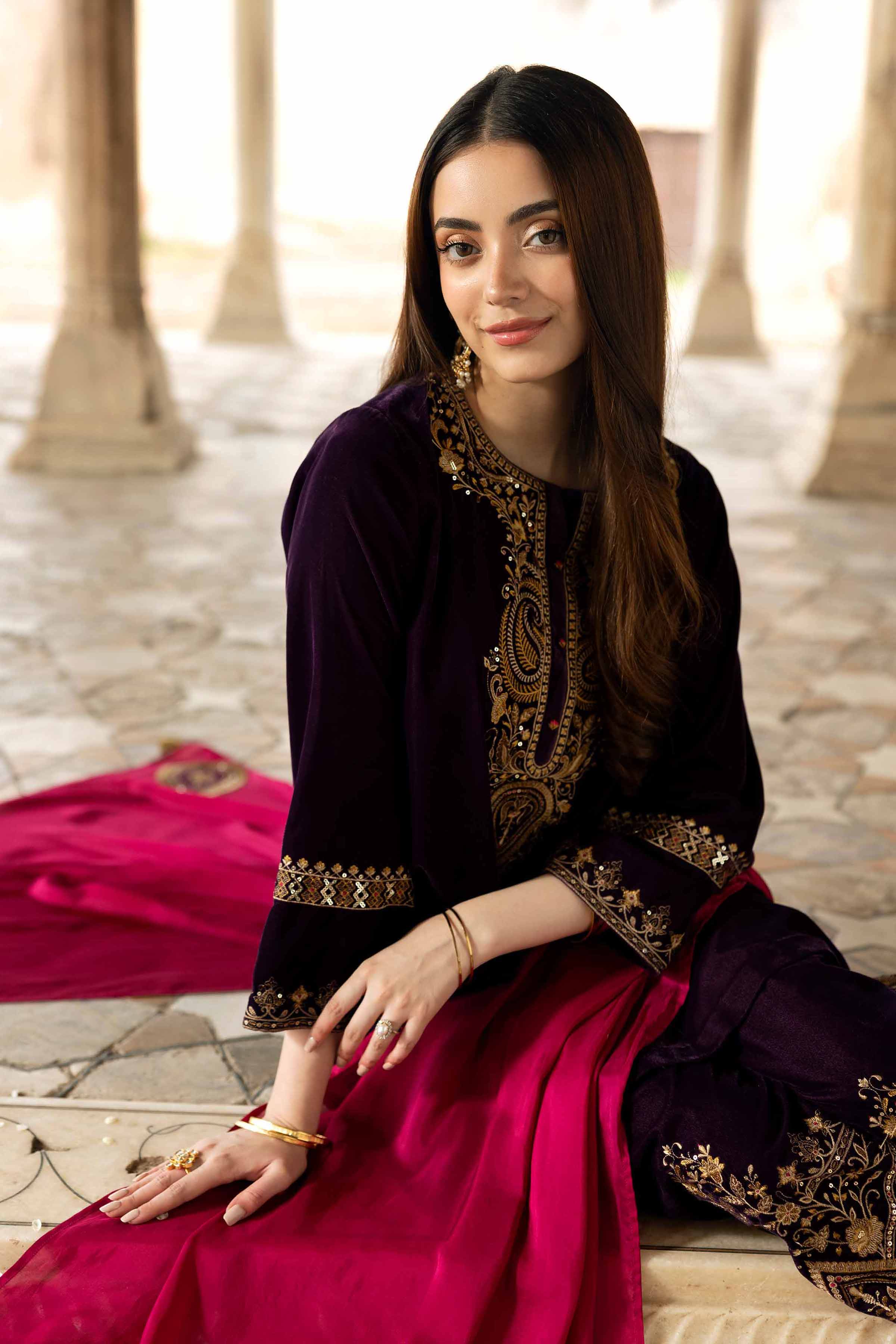 3 Piece - Embroidered Suit - KFW25-14