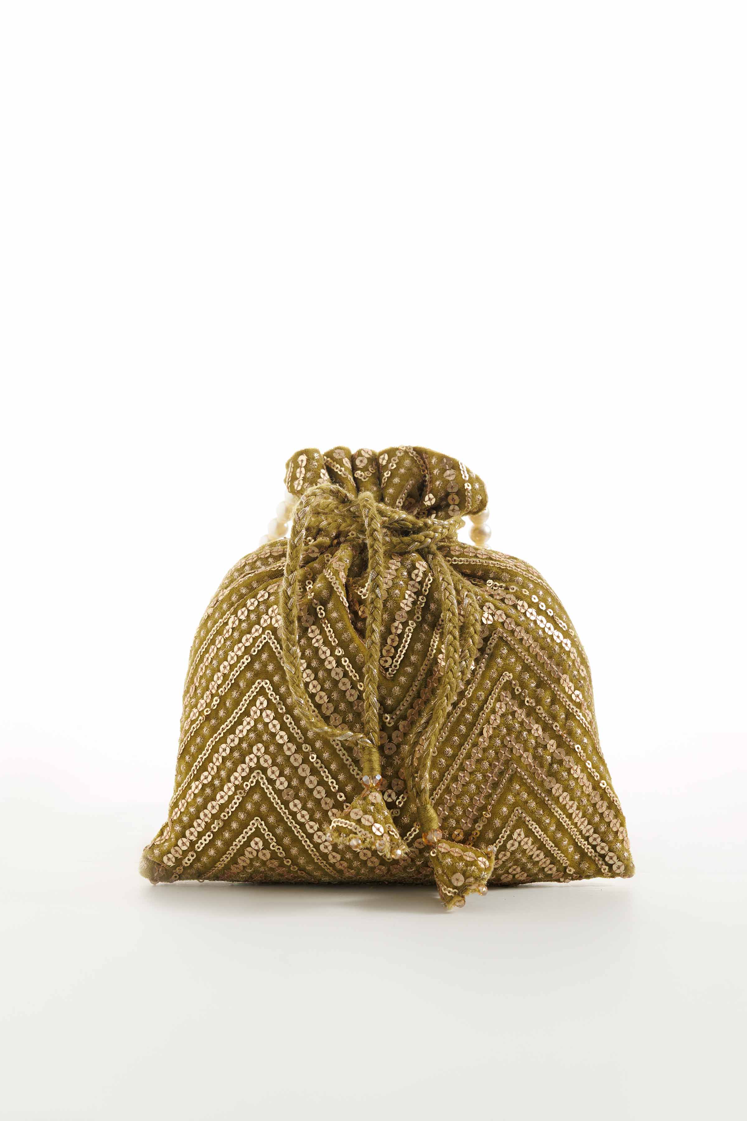 Embroidered Pouch - KFW25-153 for Women - Pret Collection | Nishat | Shop Online