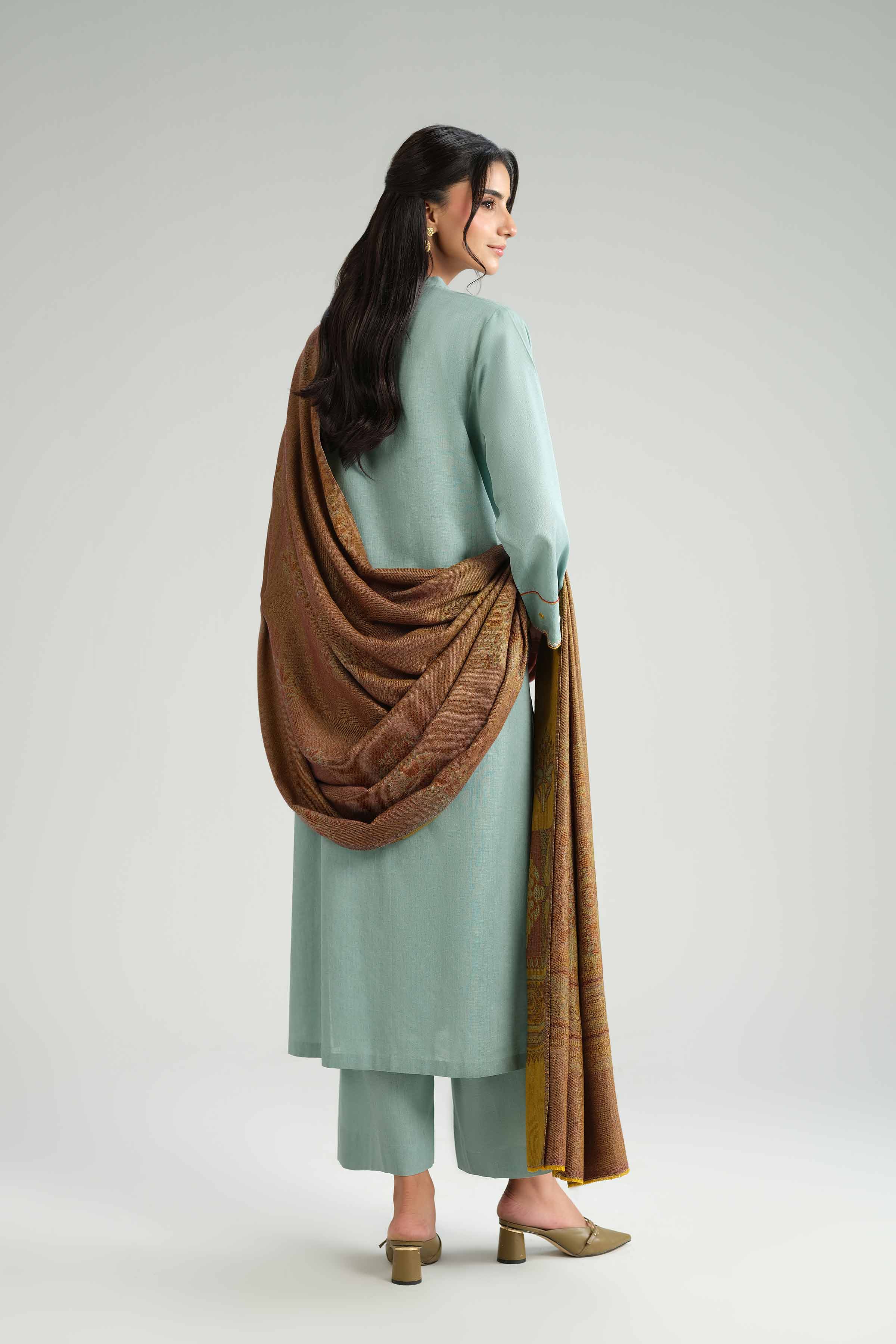 3 Piece - Embroidered Suit - KFW25-162 for Women - Pret Collection | Nishat | Shop Online