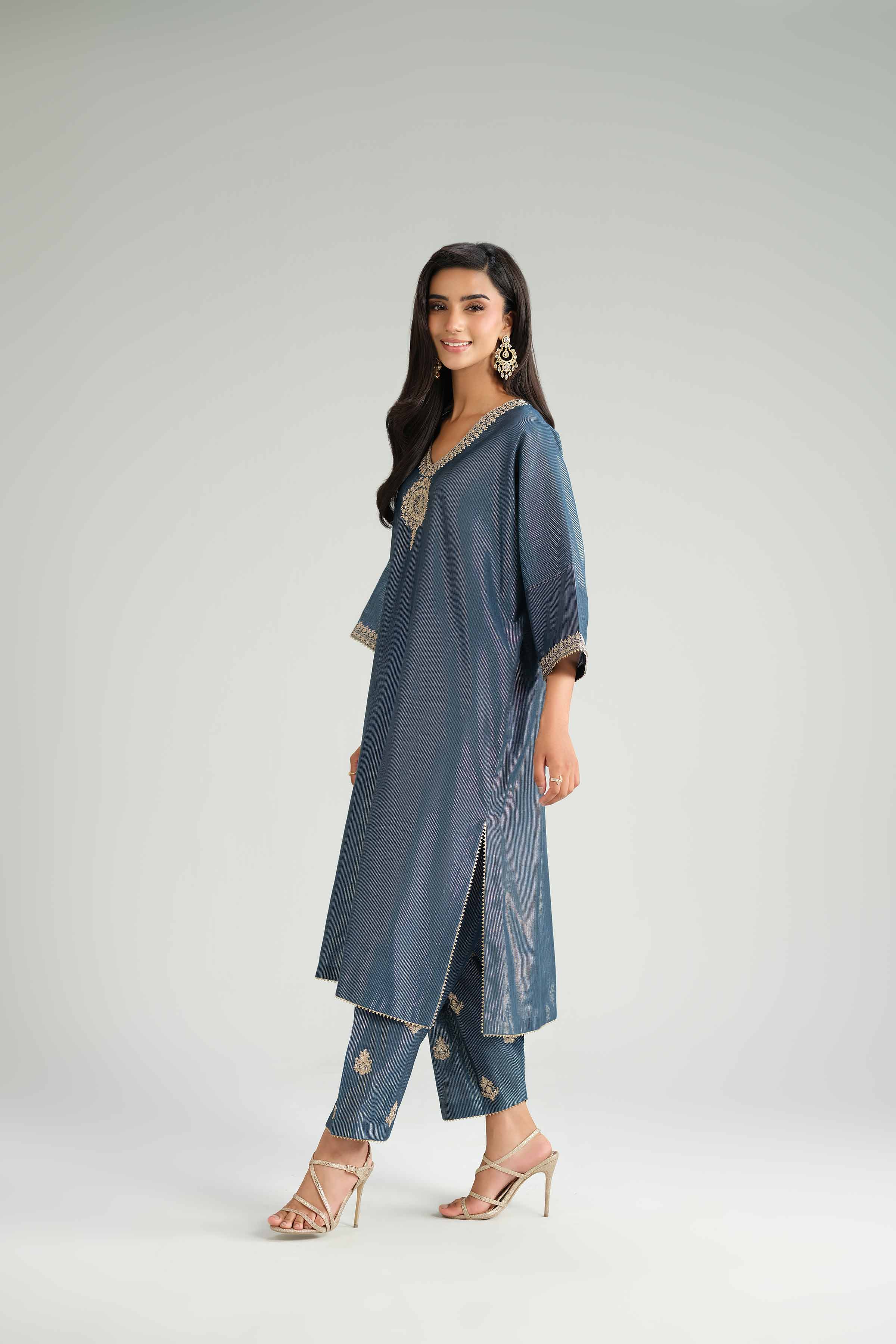 2 Piece - Embroidered Suit - KFW25-164 for Women - Pret Collection | Nishat | Shop Online