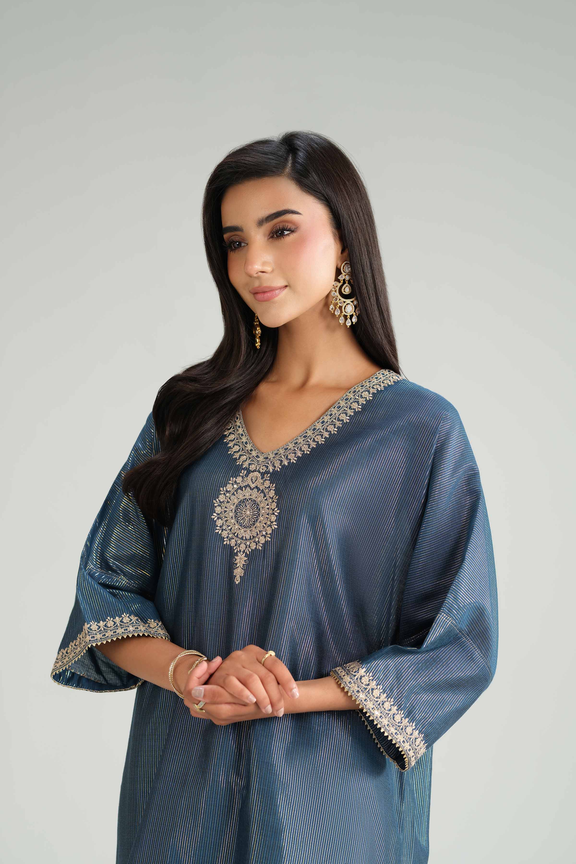 2 Piece - Embroidered Suit - KFW25-164 for Women - Pret Collection | Nishat | Shop Online