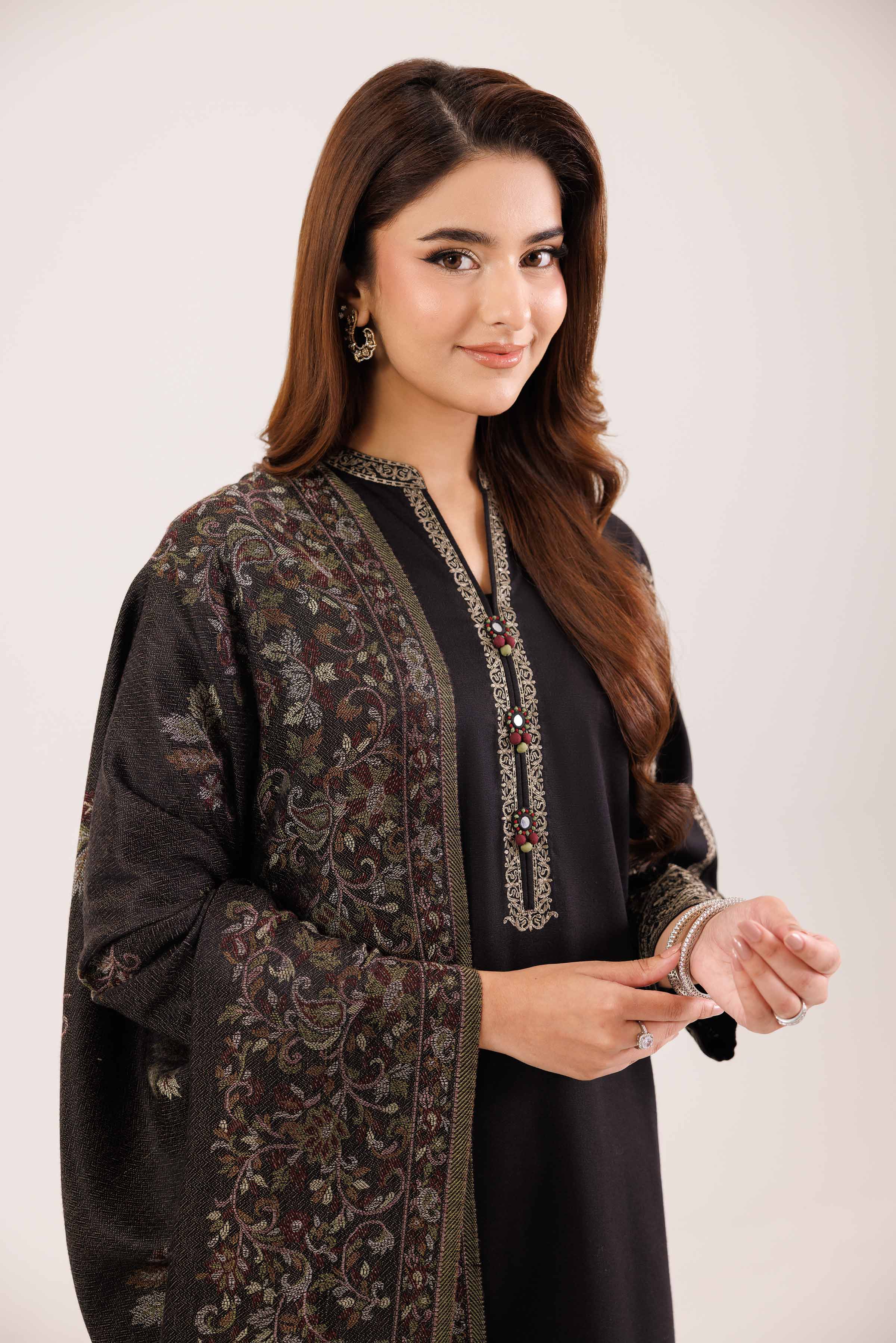 3 Piece - Embroidered Suit - KFW25-181 for Women - Pret Collection | Nishat | Shop Online