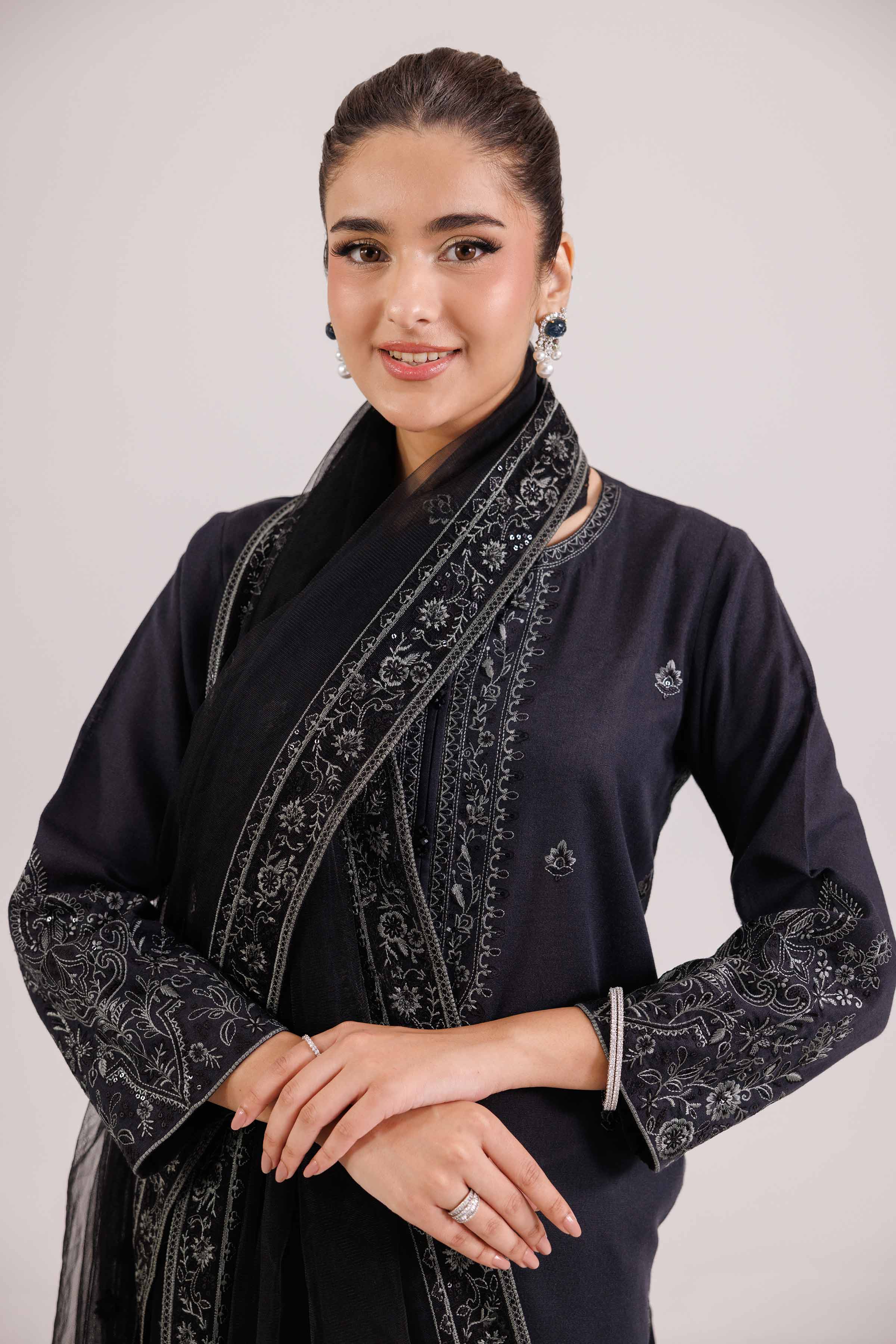 3 Piece - Embroidered Suit - KFW25-189