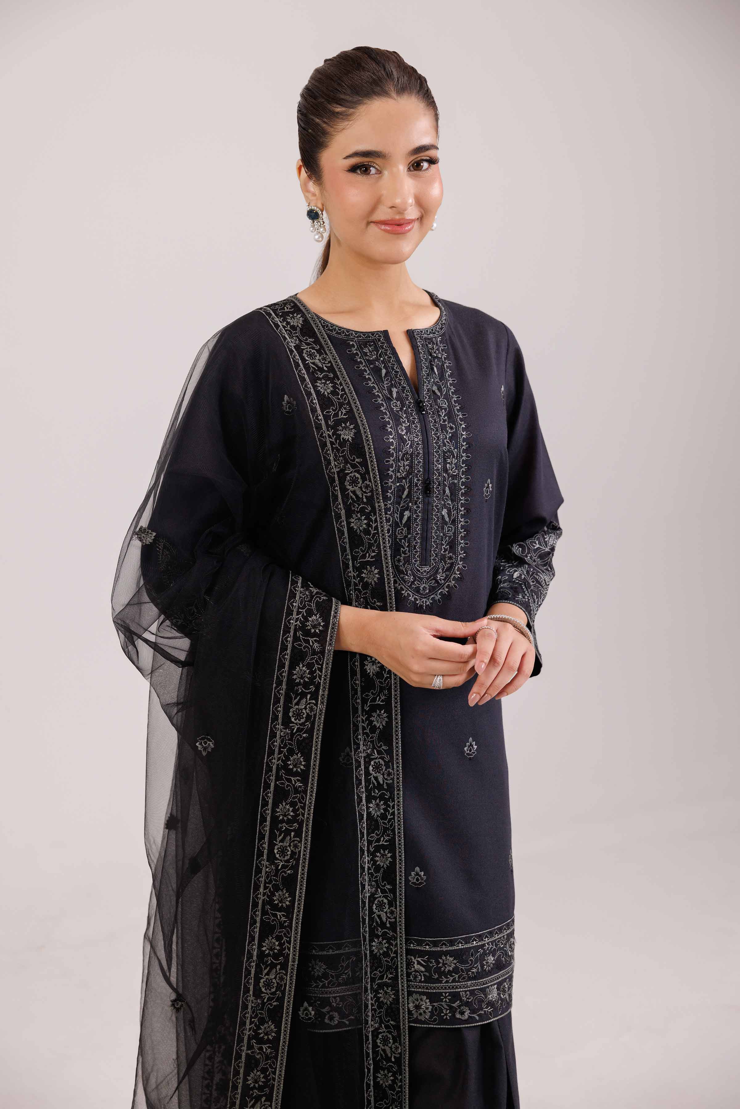 3 Piece - Embroidered Suit - KFW25-189
