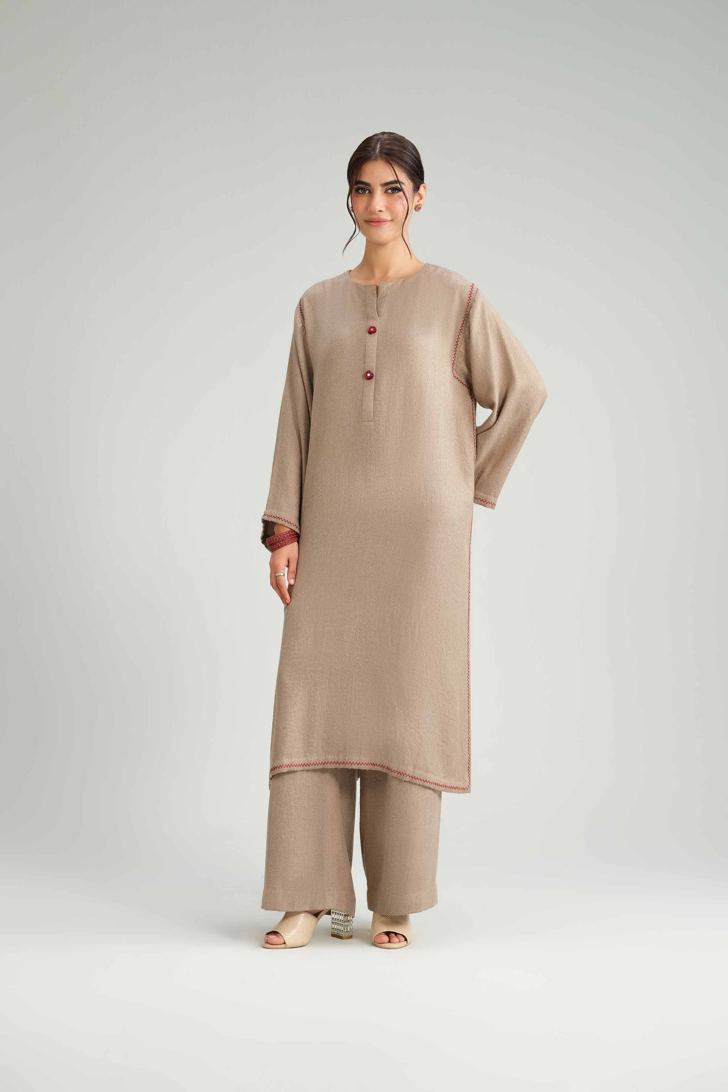 2 Piece - Embroidered Suit - KFW25-203 for Women - Pret Collection | Nishat | Shop Online