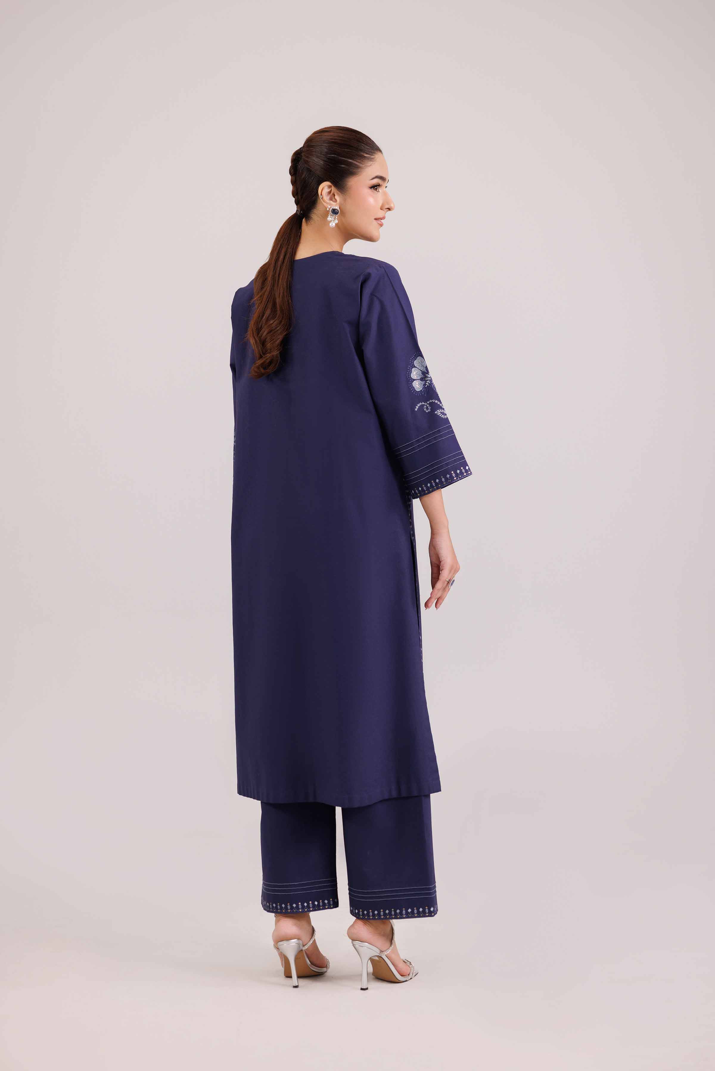 2 Piece - Embroidered Suit - KFW25-214 for Women - Pret Collection | Nishat | Shop Online