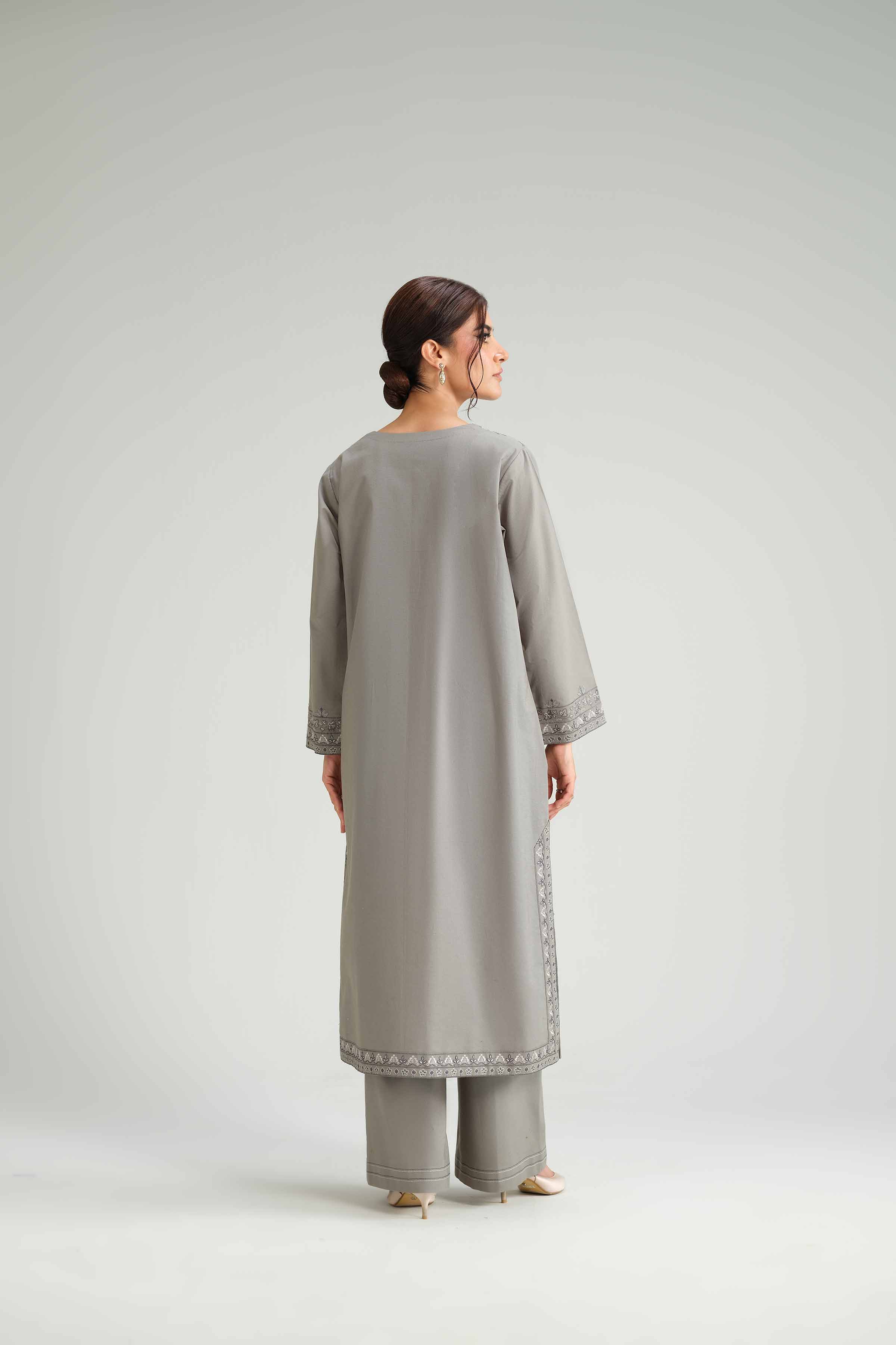 2 Piece - Embroidered Suit - KFW25-225 for Women - Pret Collection | Nishat | Shop Online