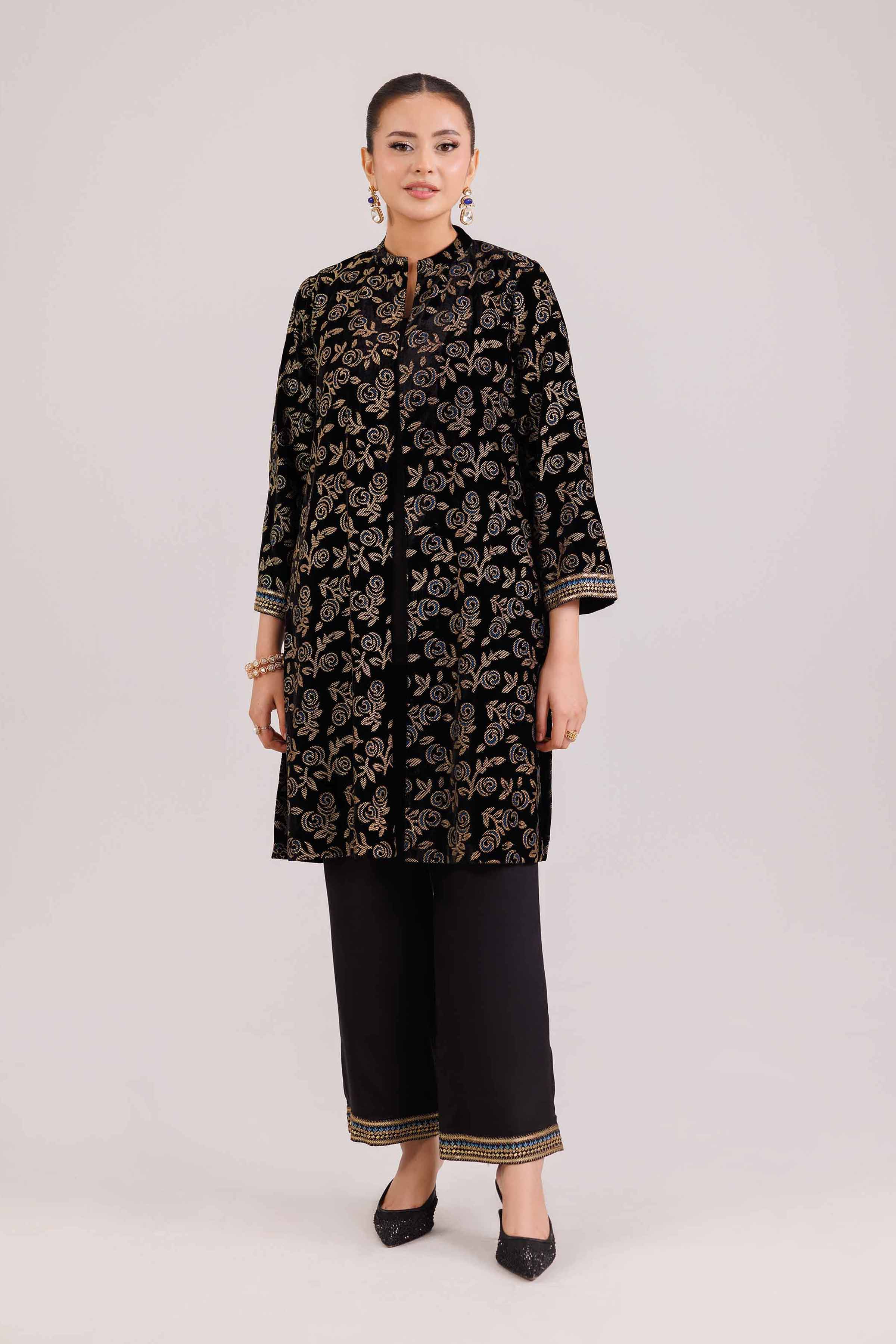 3 Piece - Printed Embroidered Suit - KFW25-24 for Women - Pret Collection | Nishat | Shop Online