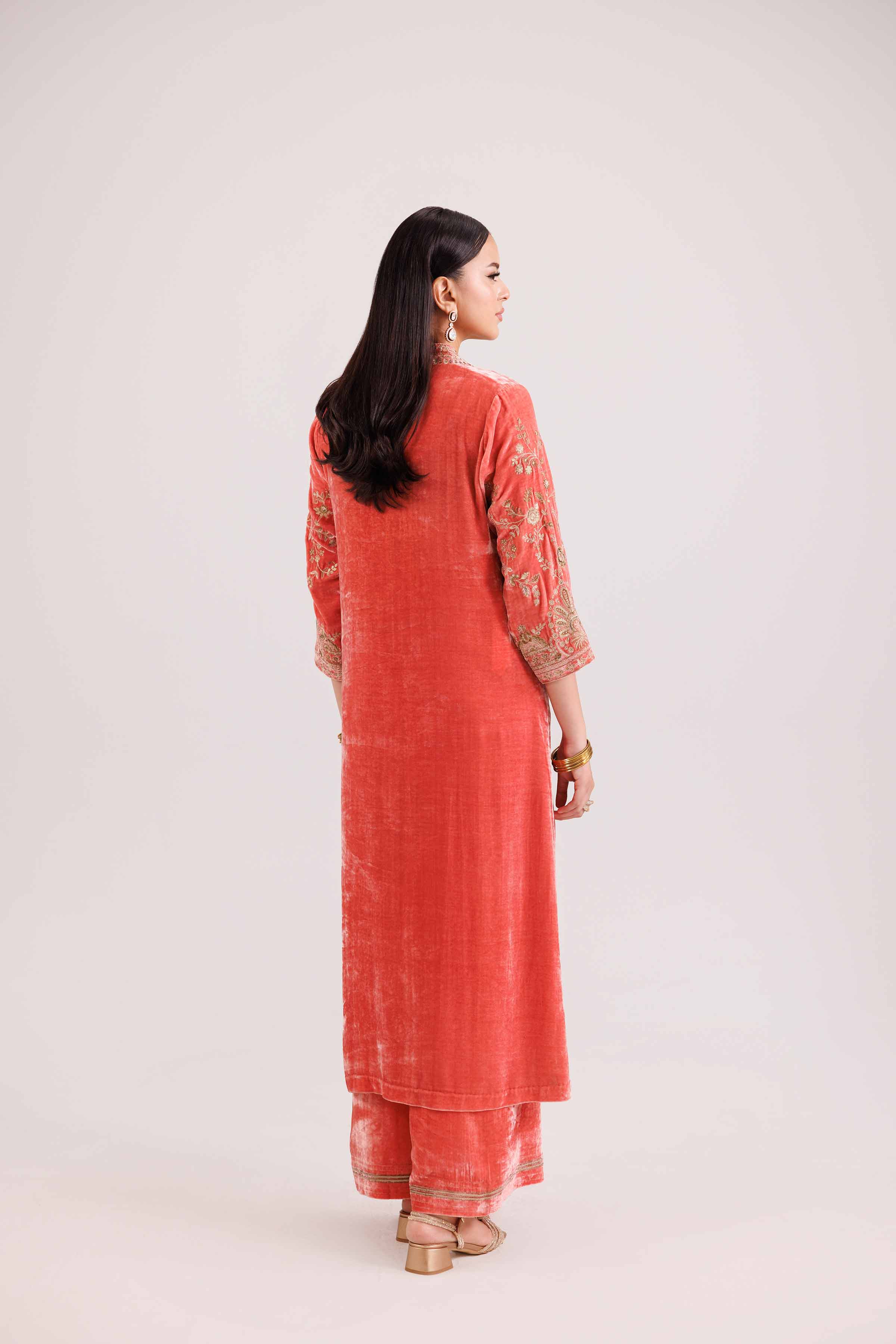 2 Piece - Embroidered Suit - KFW25-26 for Women - Pret Collection | Nishat | Shop Online