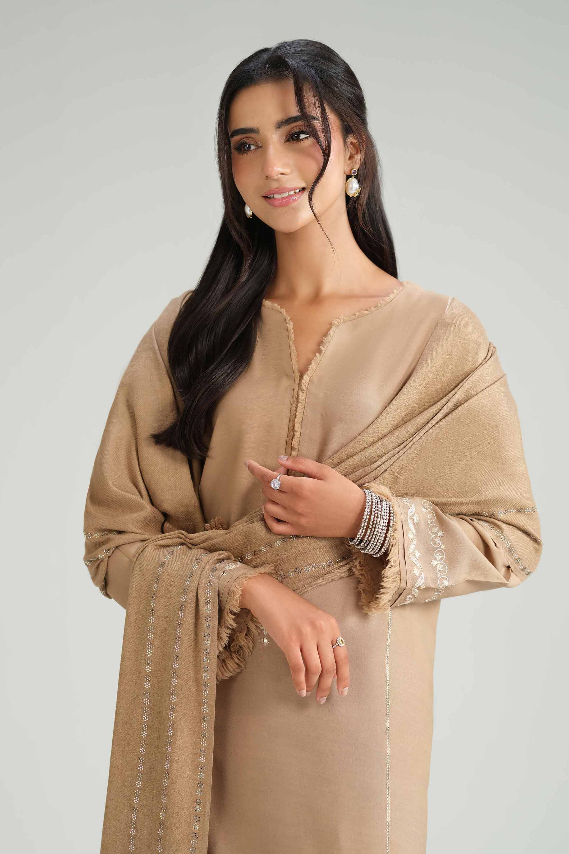 3 Piece - Embroidered Suit - KFW25-67