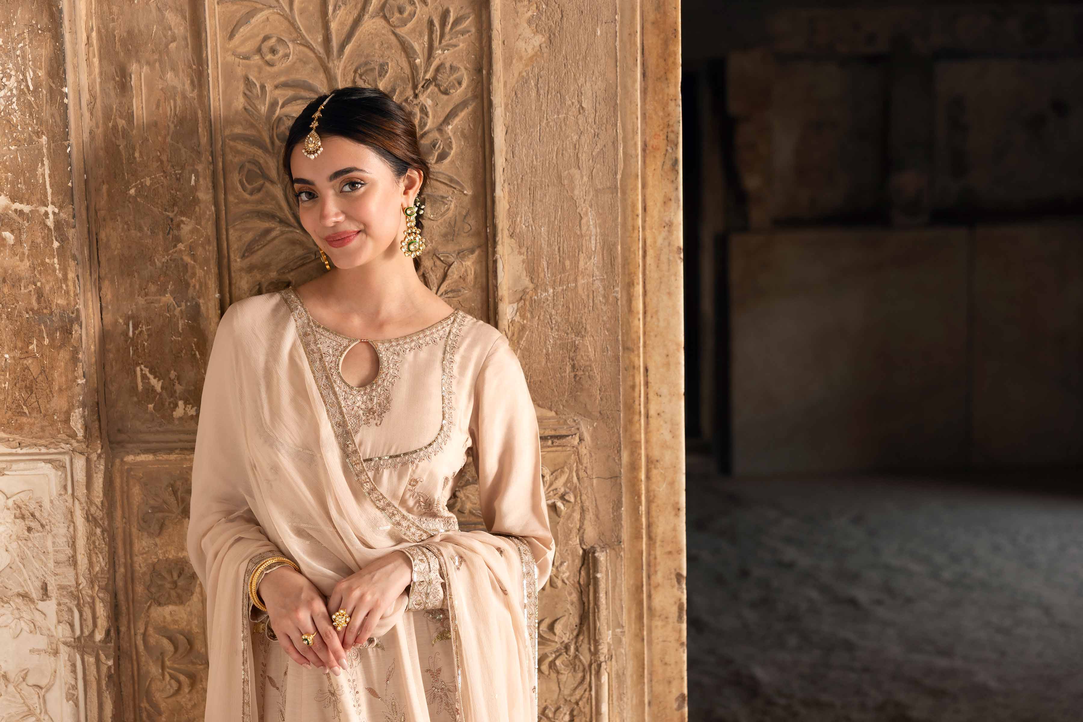 2 Piece - Embroidered Suit - KFW25-76