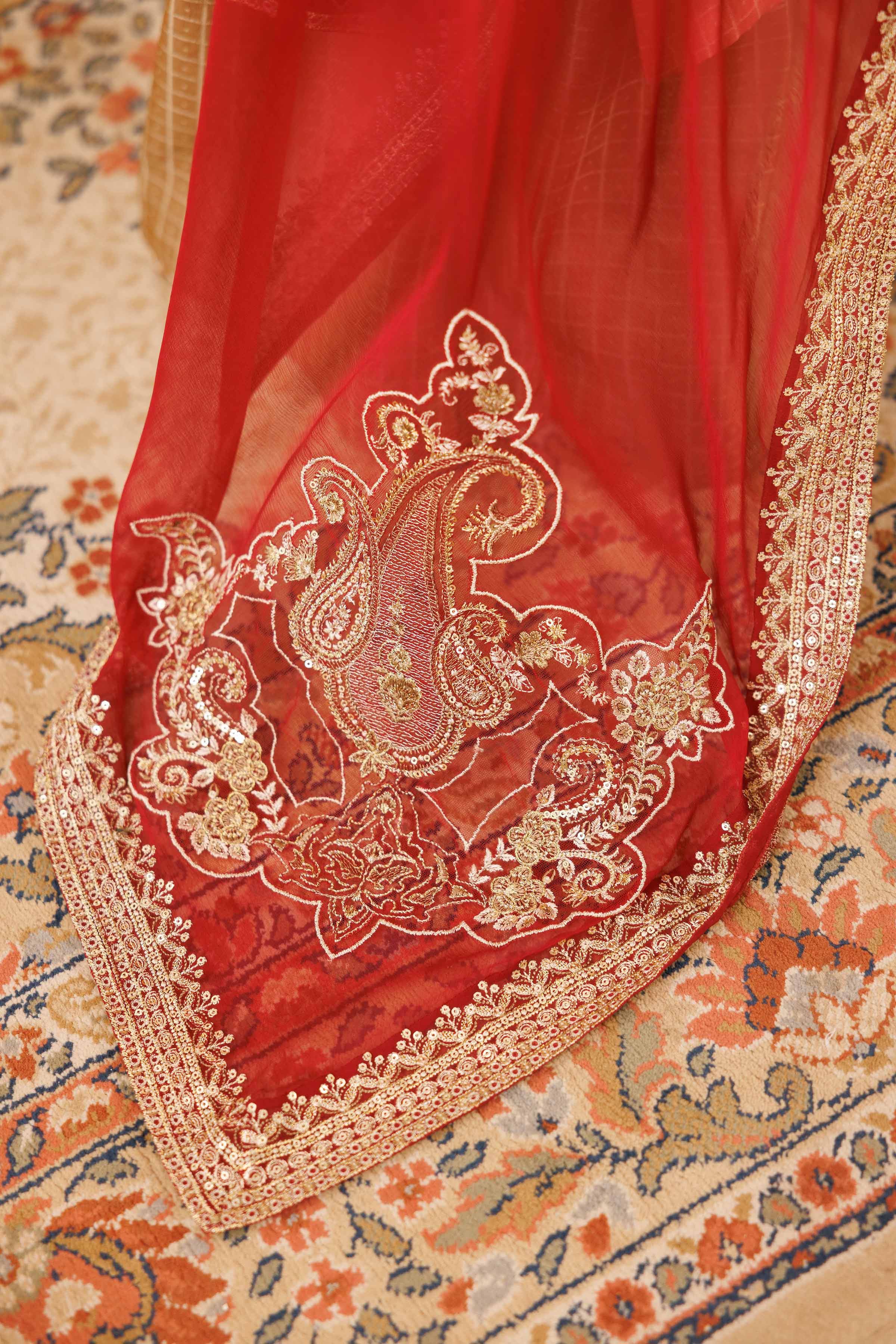 3 Piece - Embroidered Suit - KFW25-83 for Women - Pret Collection | Nishat | Shop Online