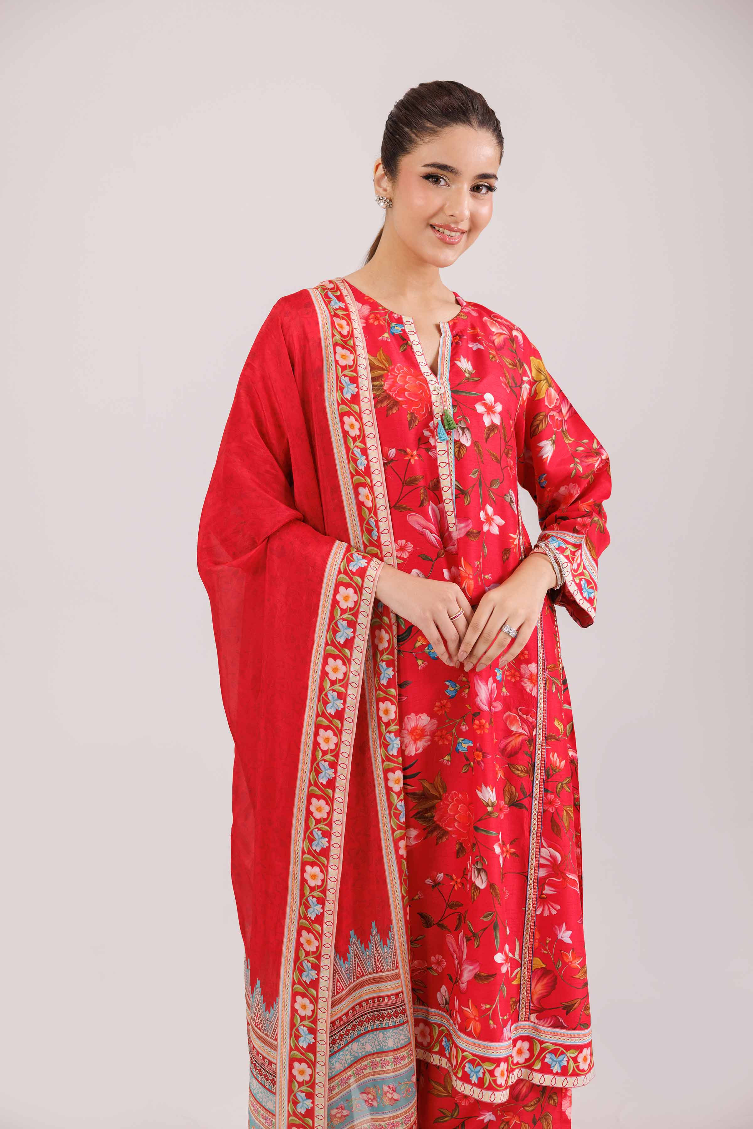 3 Piece - Printed Suit - KFW25-91Shop