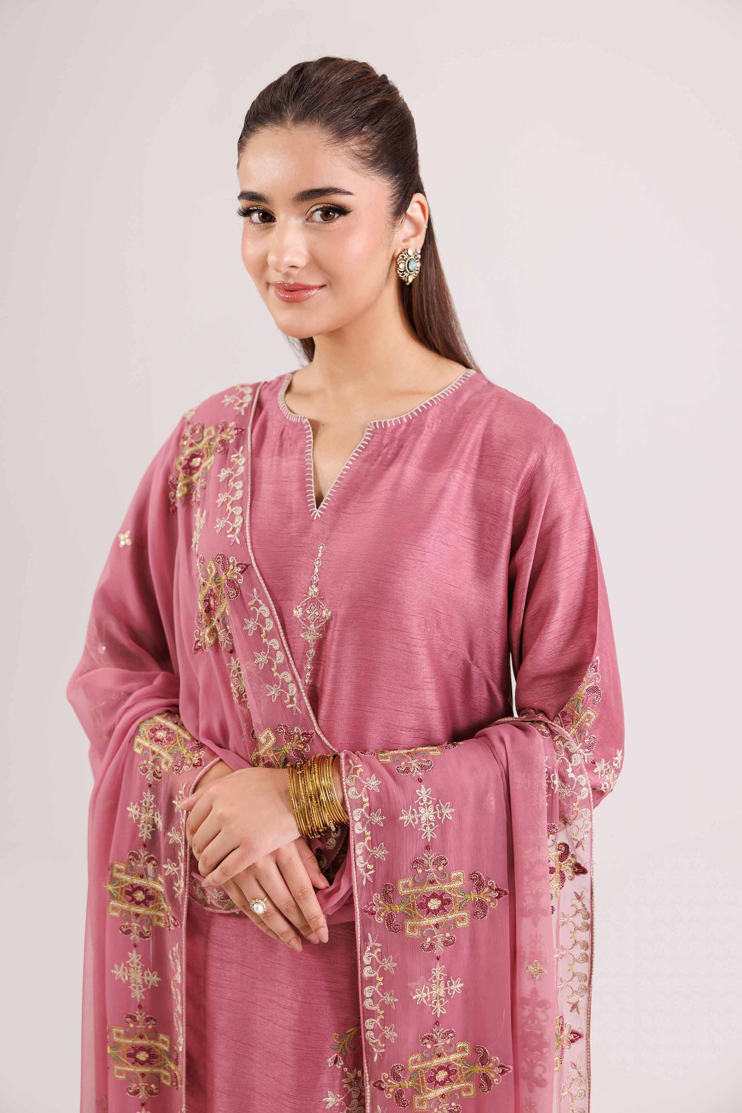 3 Piece - Embroidered Suit - KFW25-92Shop