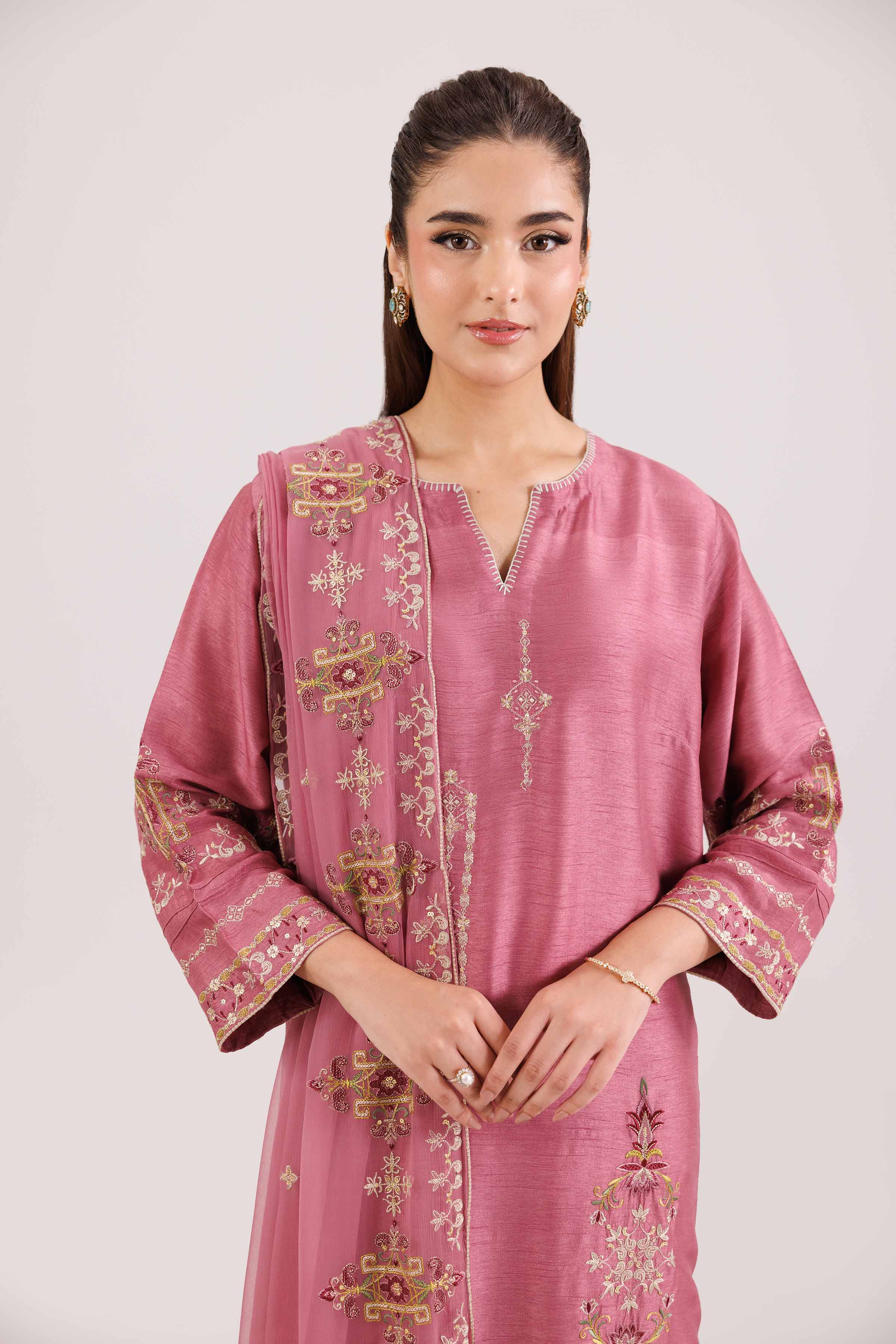 3 Piece - Embroidered Suit - KFW25-92Shop