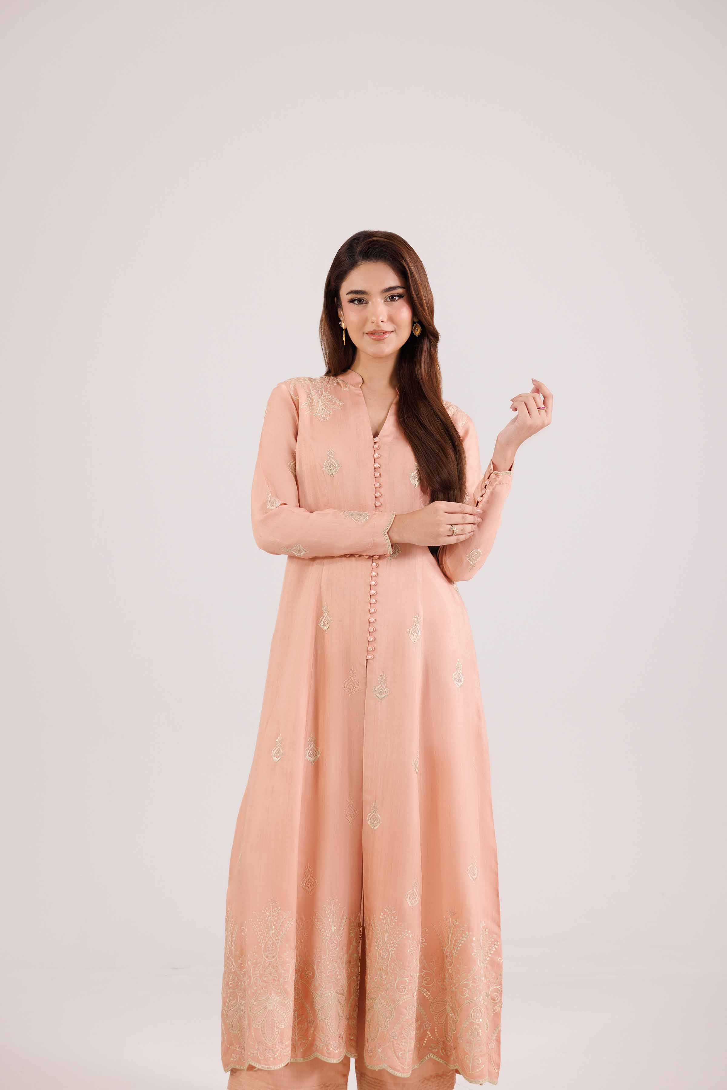 2 Piece - Embroidered Suit - KFW25-95 for Women - Pret Collection | Nishat | Shop Online