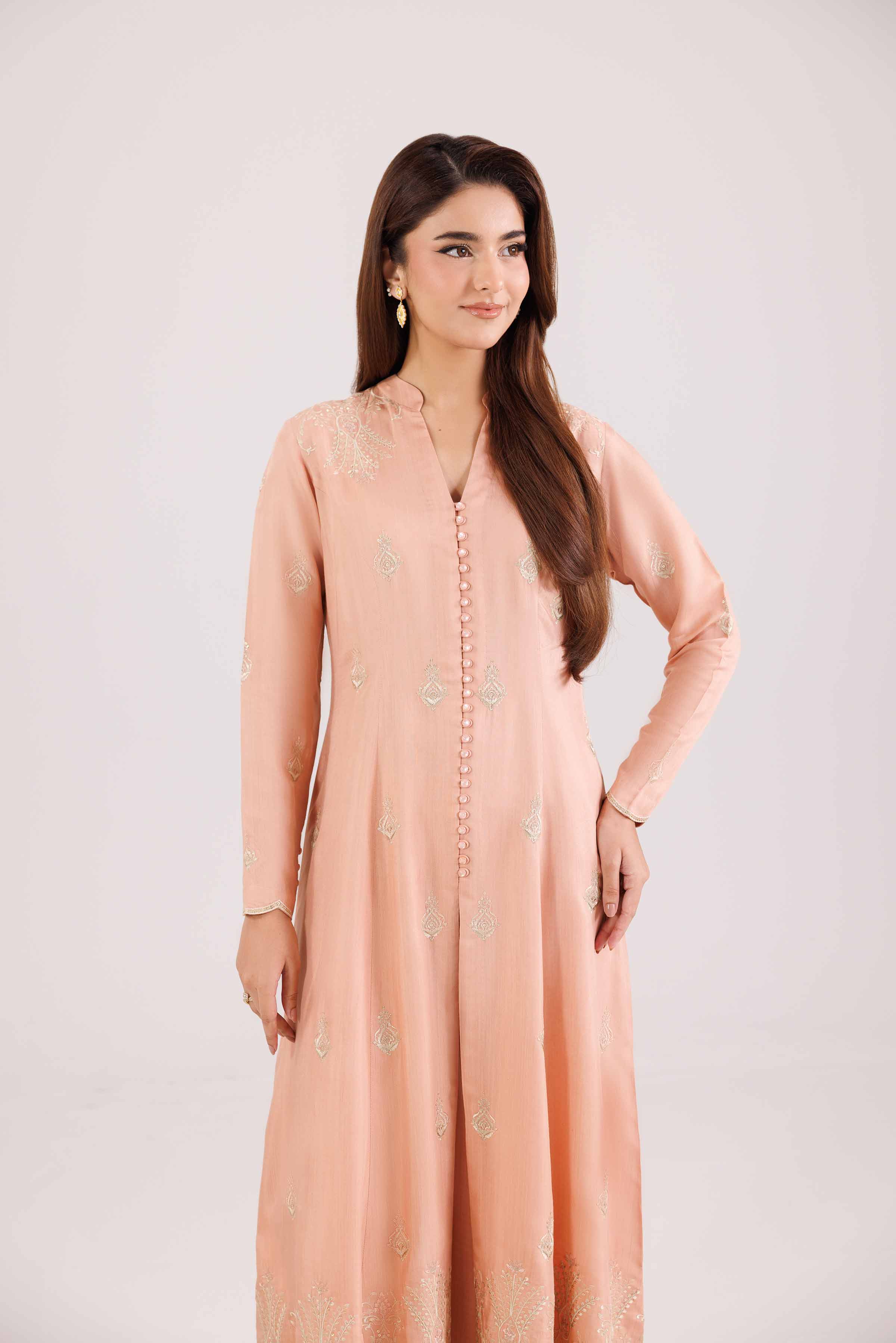 2 Piece - Embroidered Suit - KFW25-95 for Women - Pret Collection | Nishat | Shop Online