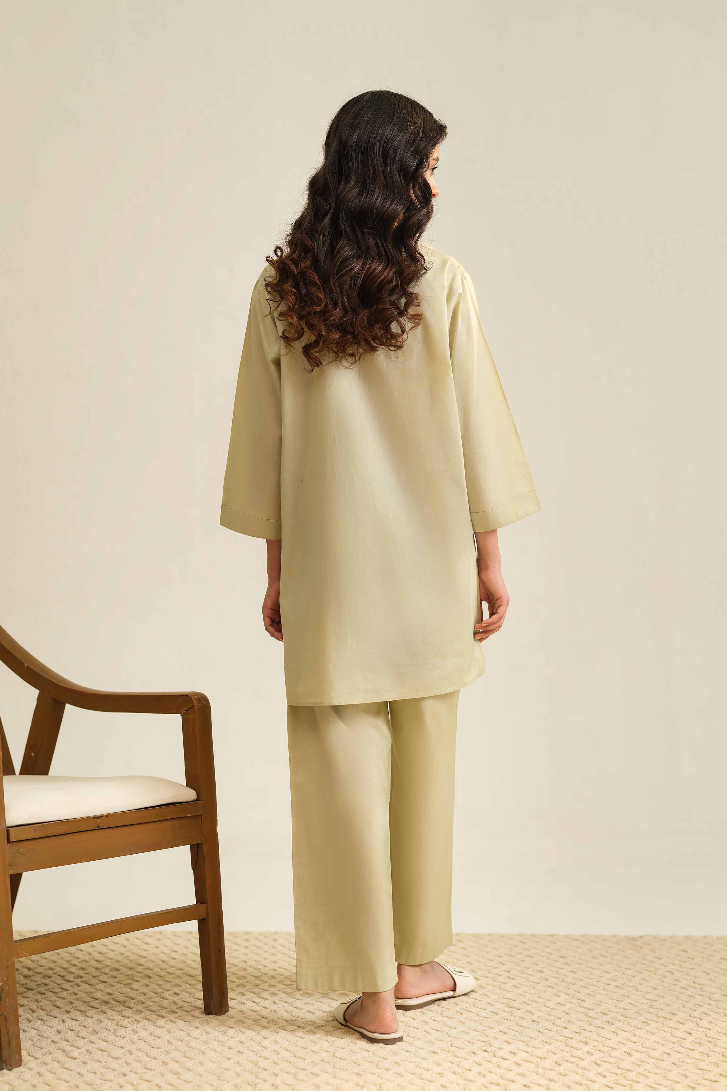 2 Piece - Embroidered Loungewear - KLS25-01