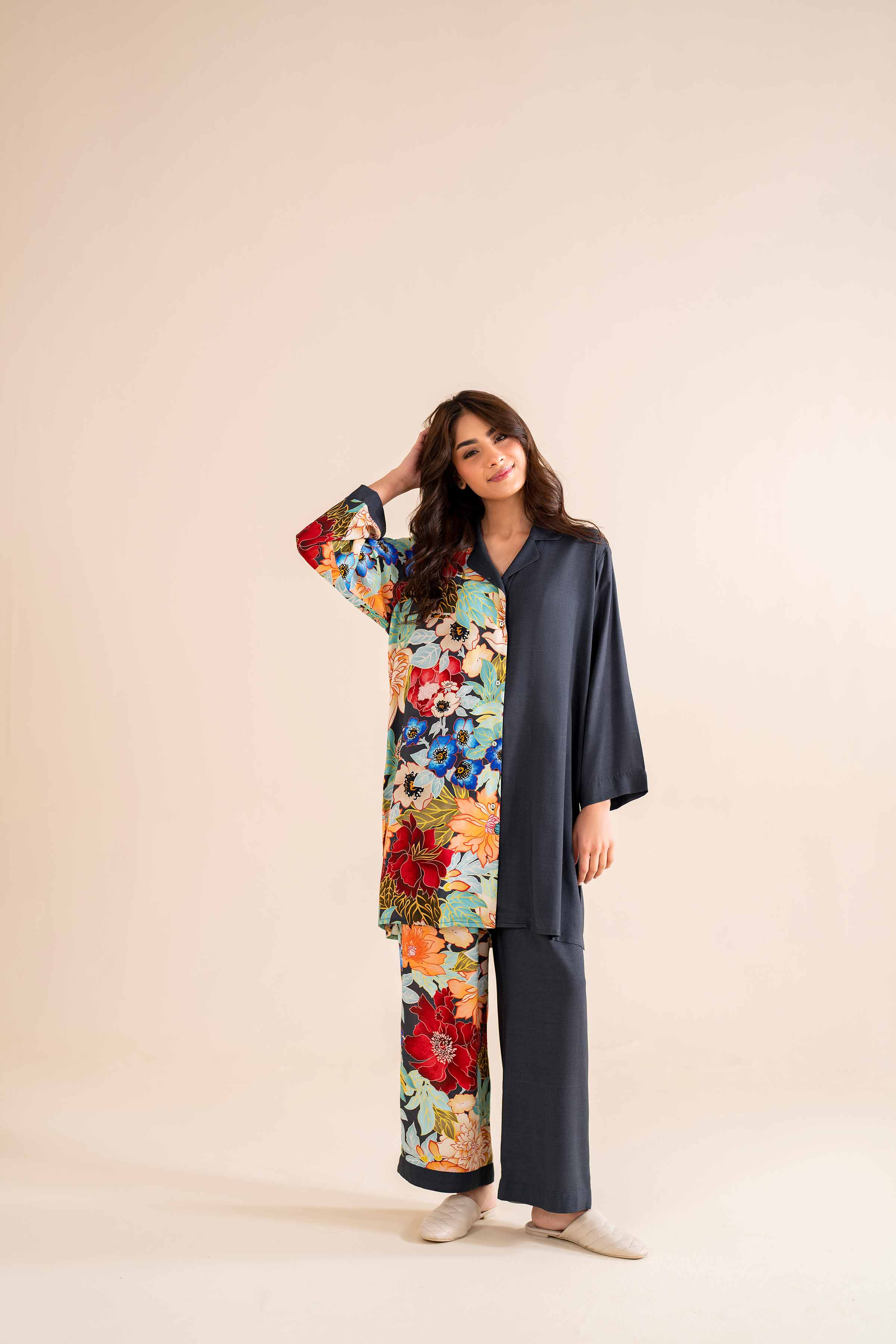 2 Piece - Printed Loungewear - KLW24-01