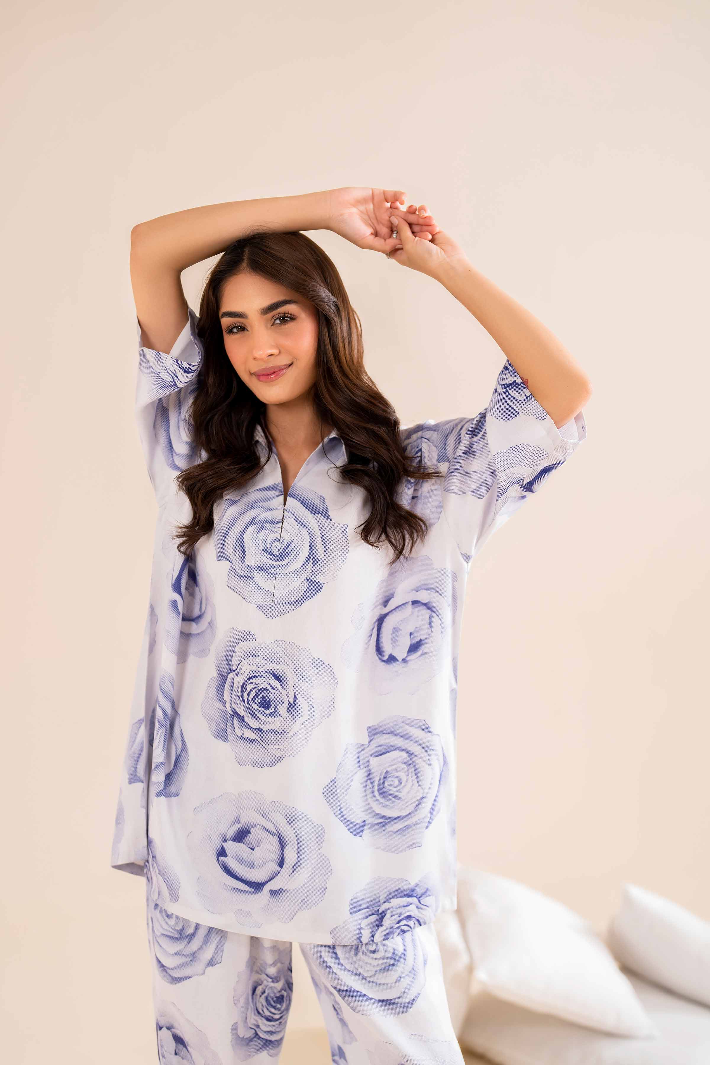 2 Piece - Printed Loungewear - KLW24-06
